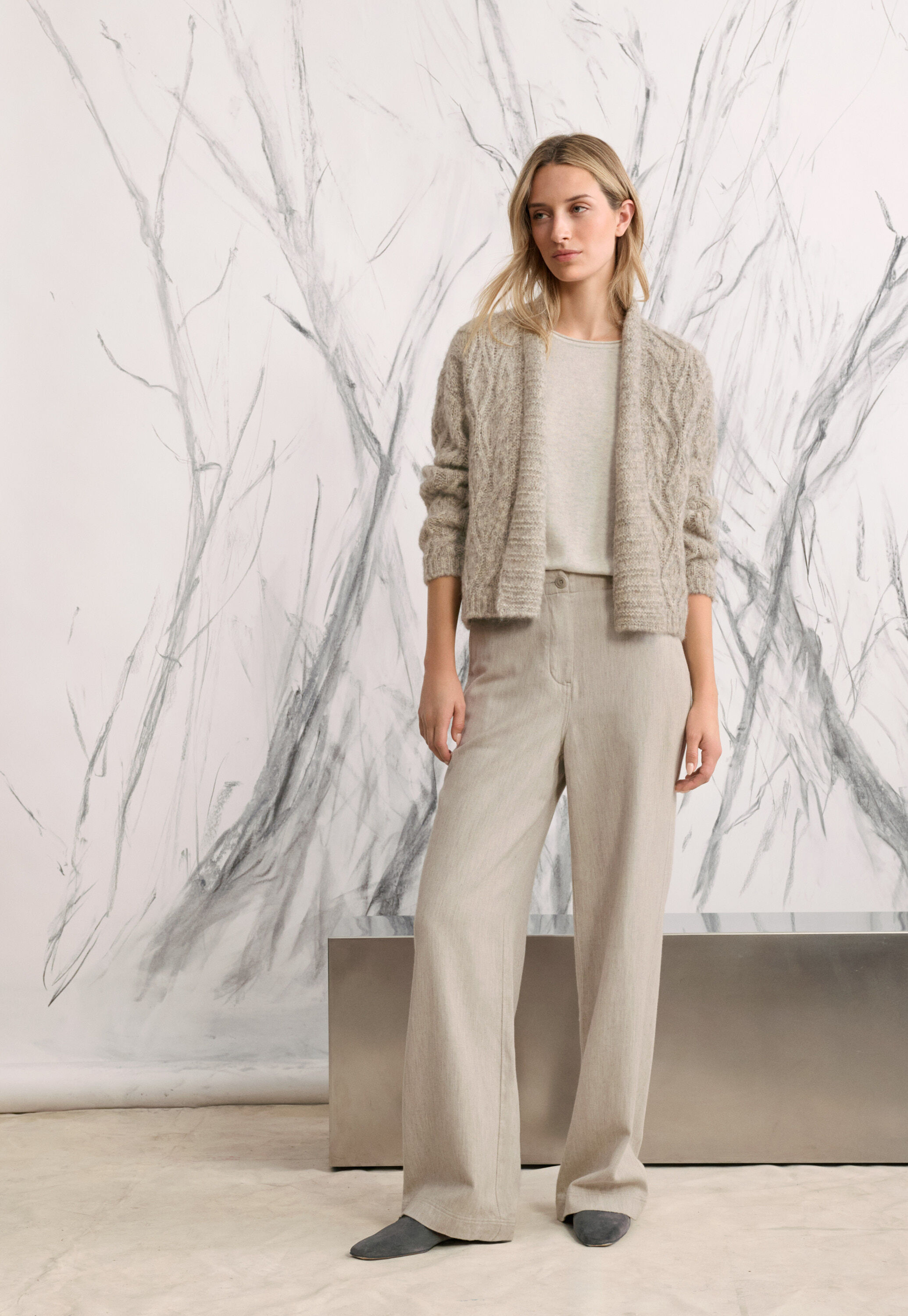 Verschlussloser Cardigan