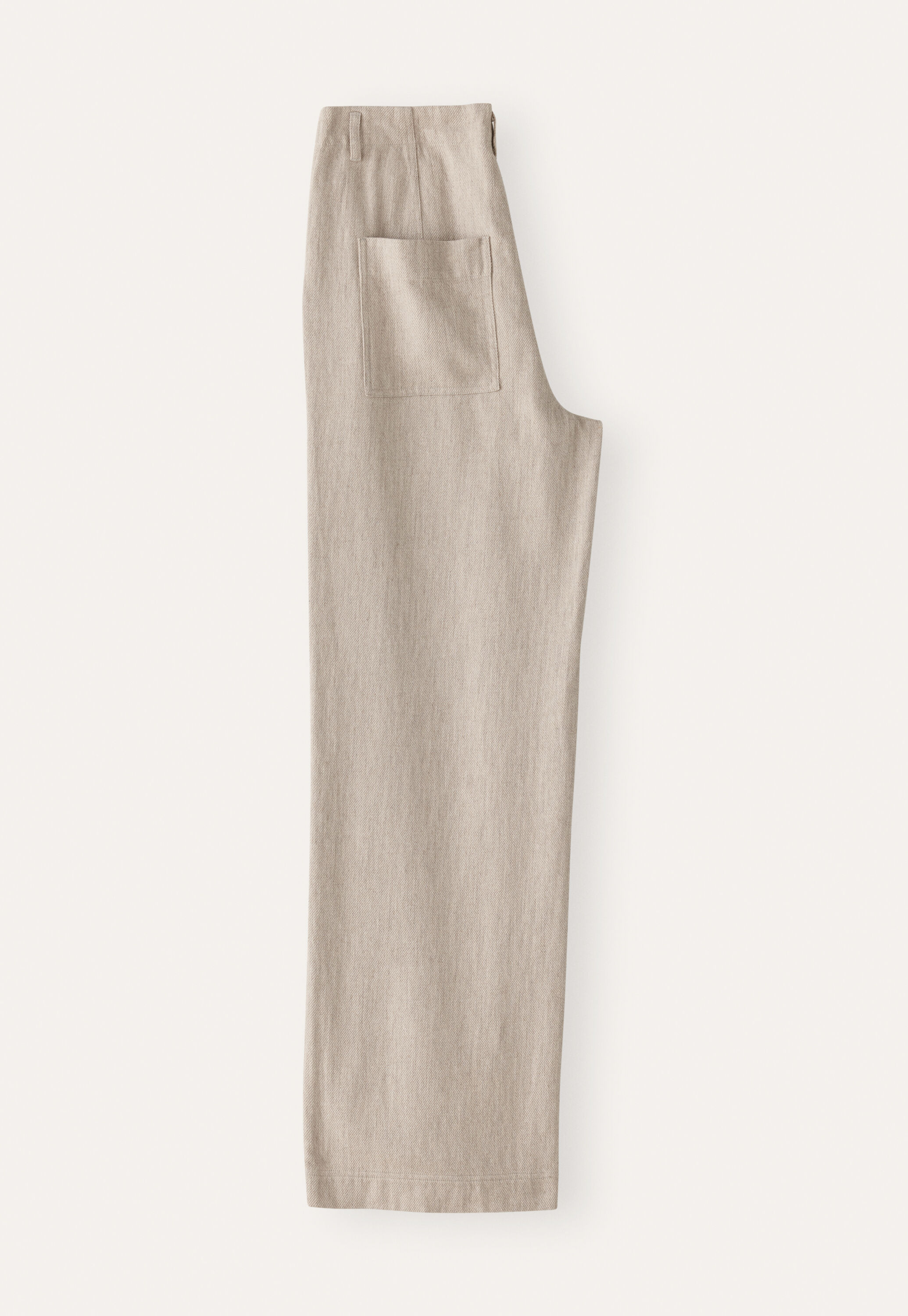 Hose mit geradem Bein, Rehbraun, large