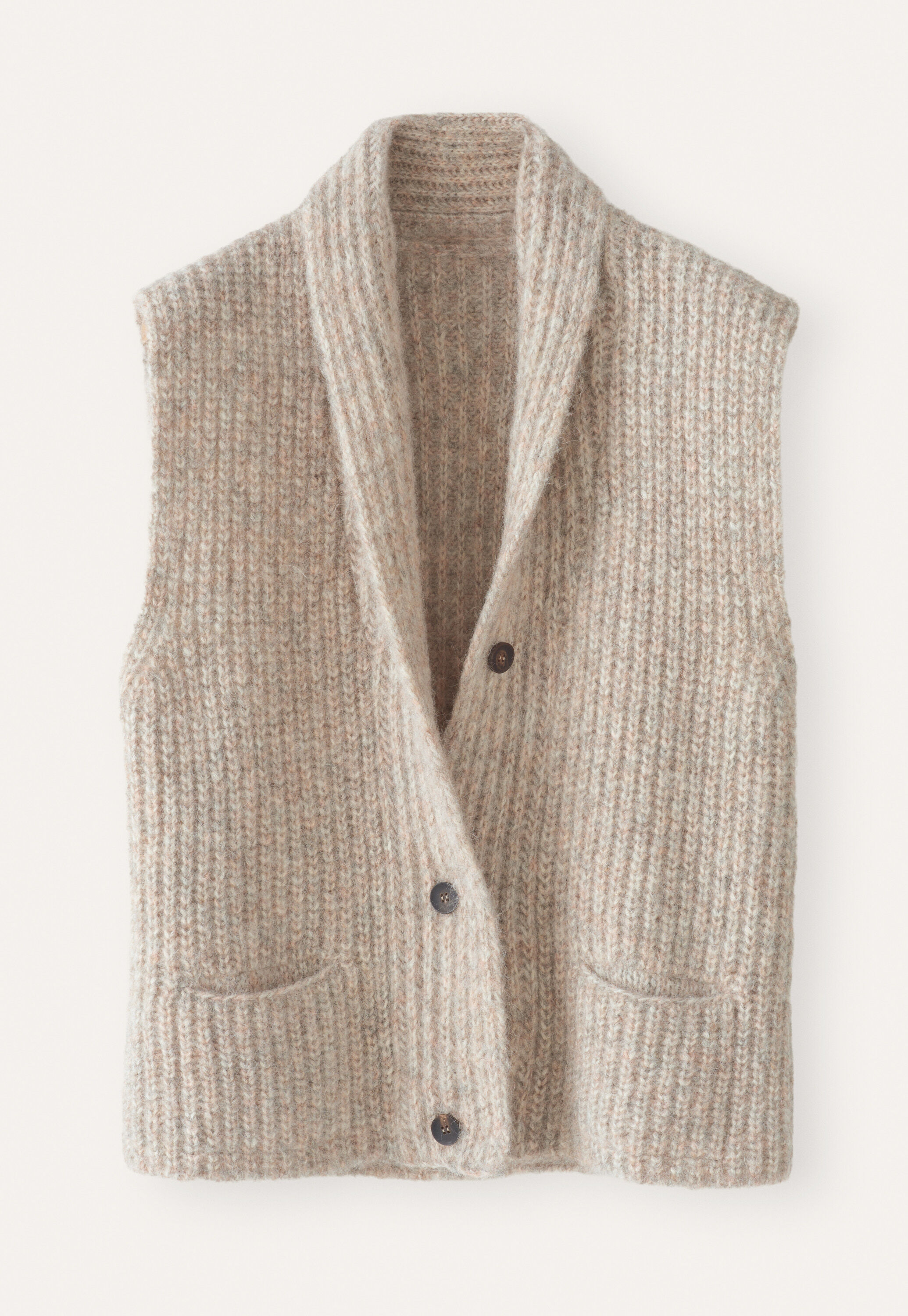 Cardigan mit Schalkragen