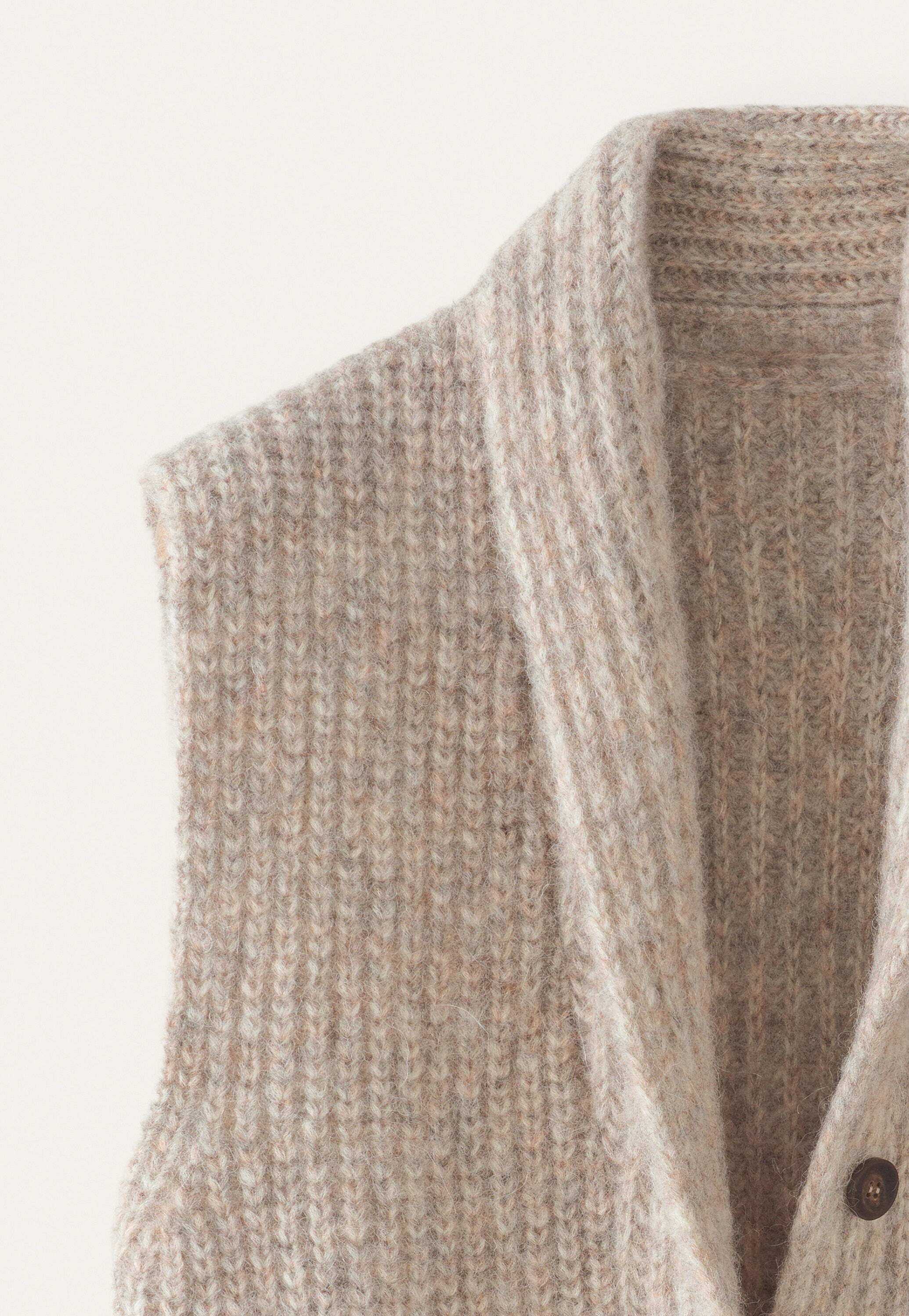 Cardigan mit Schalkragen