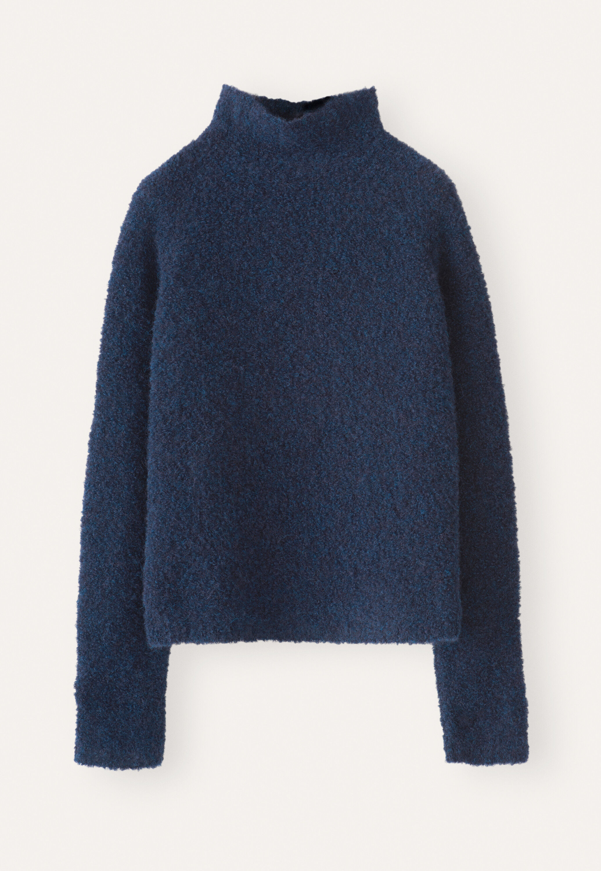 Pullover mit Trichterkragen, Dunkles Petrol, large