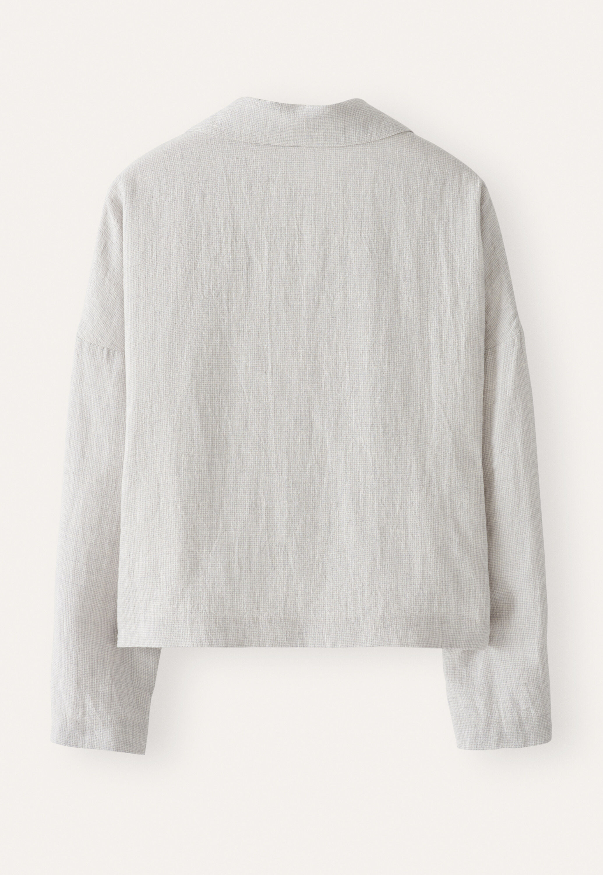 Jacke mit breitem Kragen