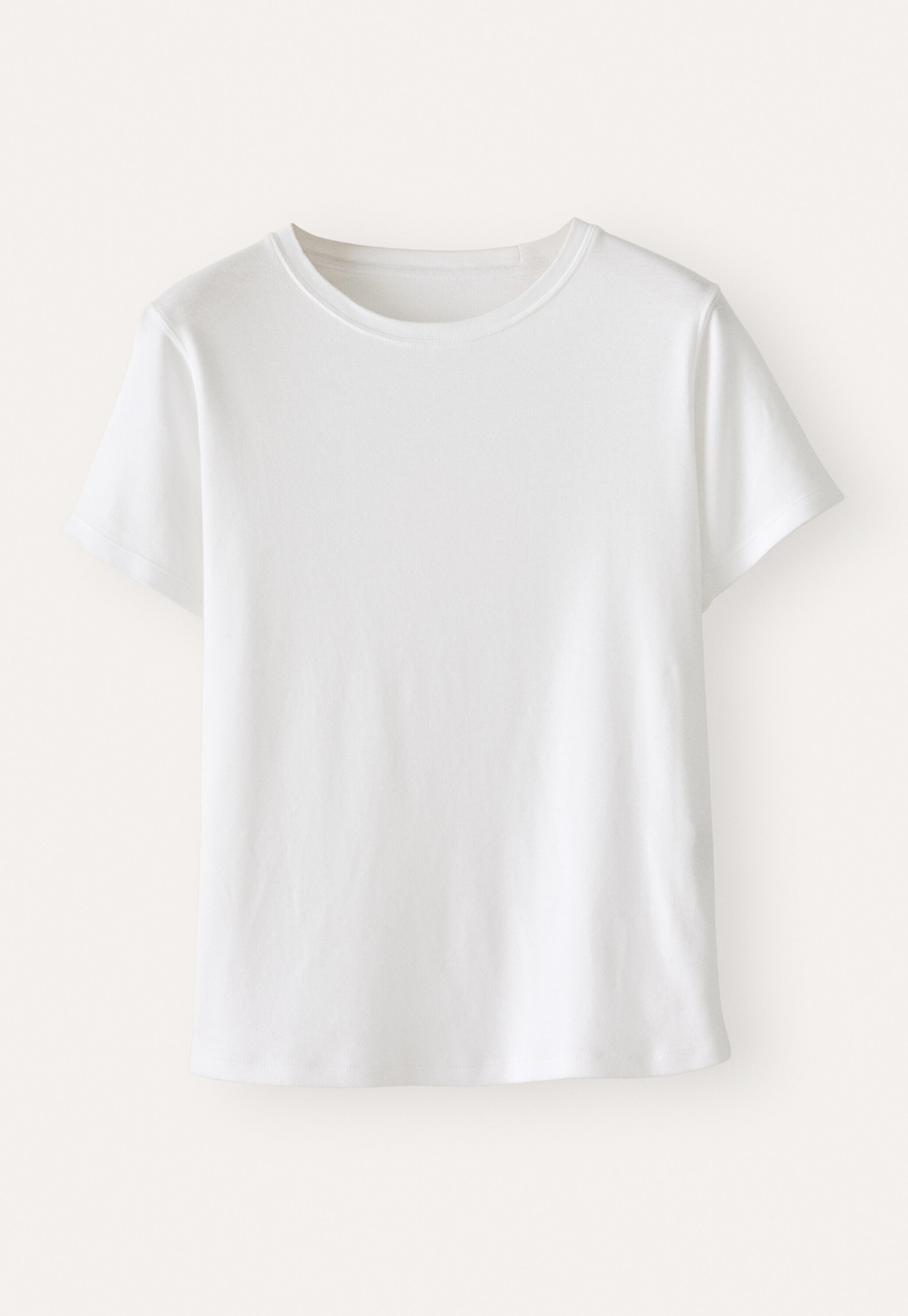 Jersey T-shirt, Wei&szlig;, large
