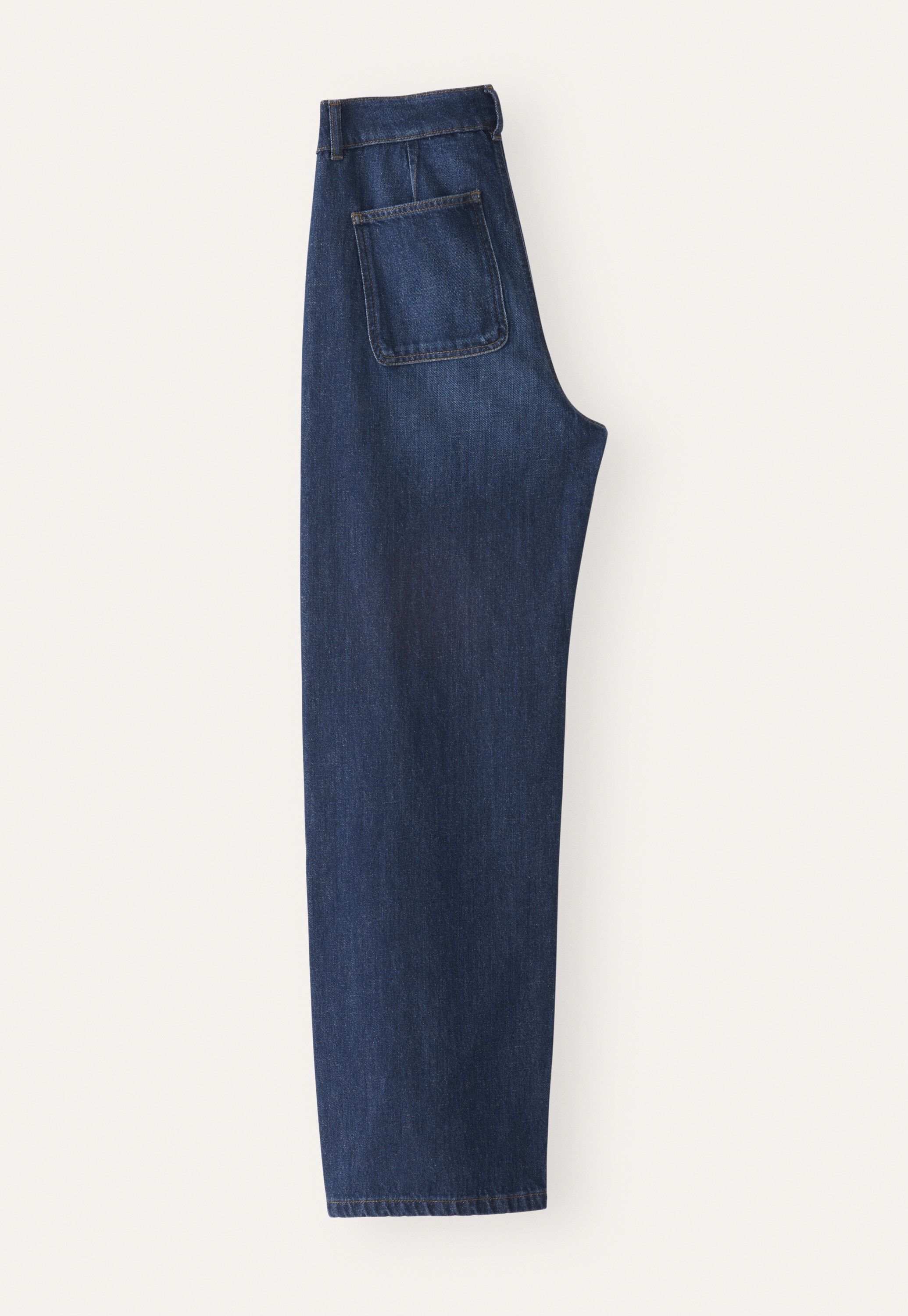 Jeans mit geradem Bein, Mitteldunkle Waschung, large