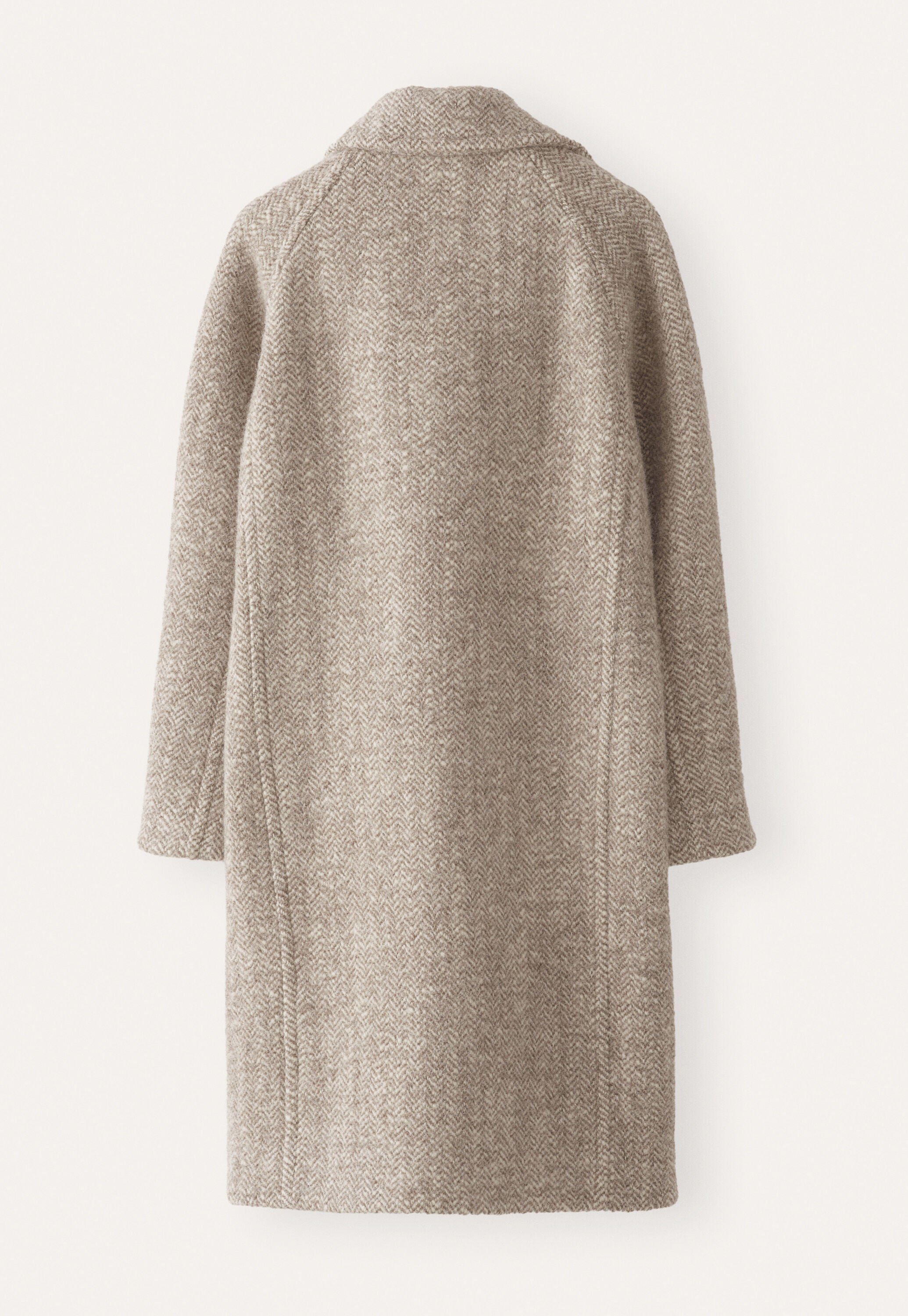 Herringbone coat, Natur/Rehbraun, large