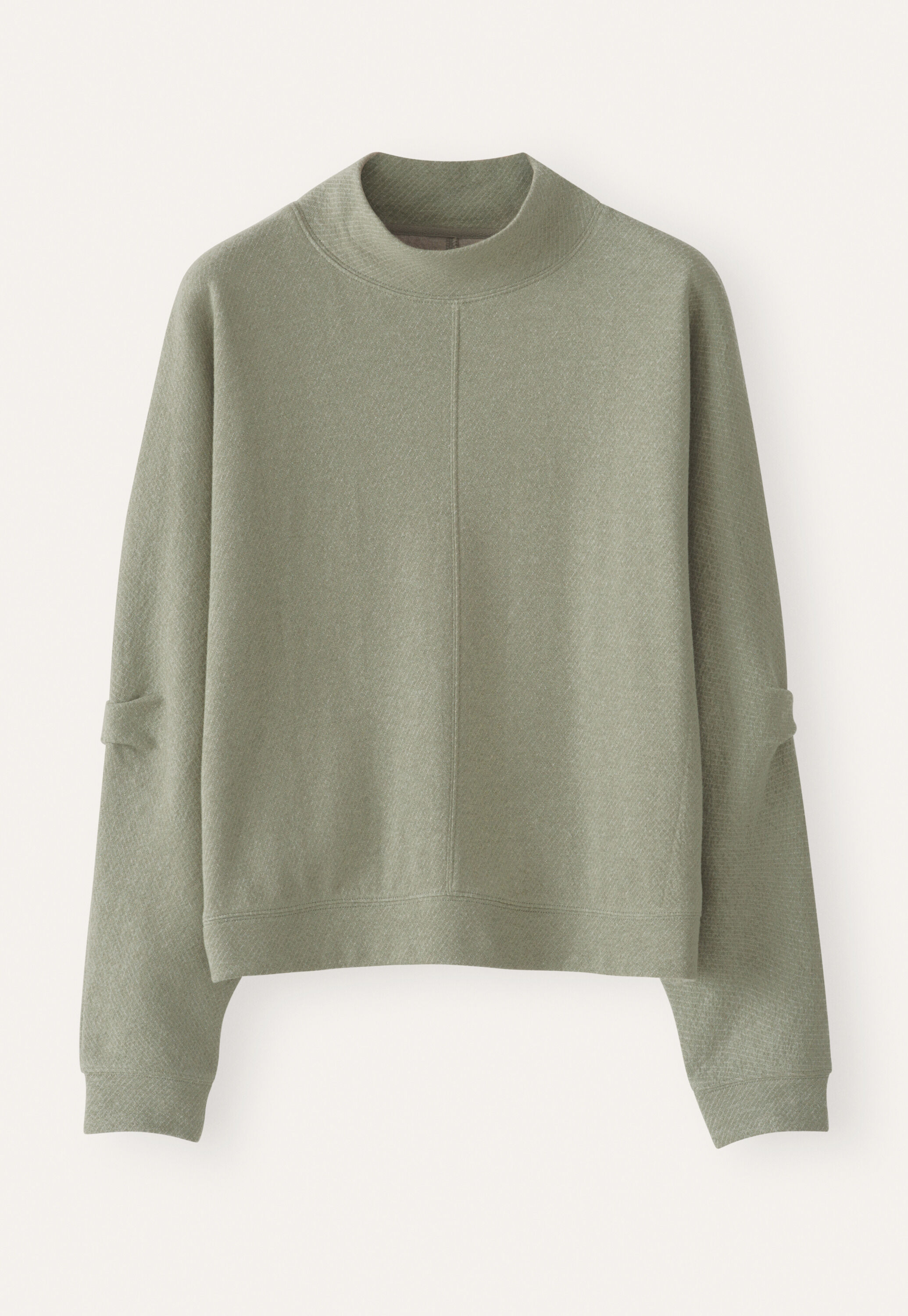 Sweatshirt mit Falten&auml;rmeln
