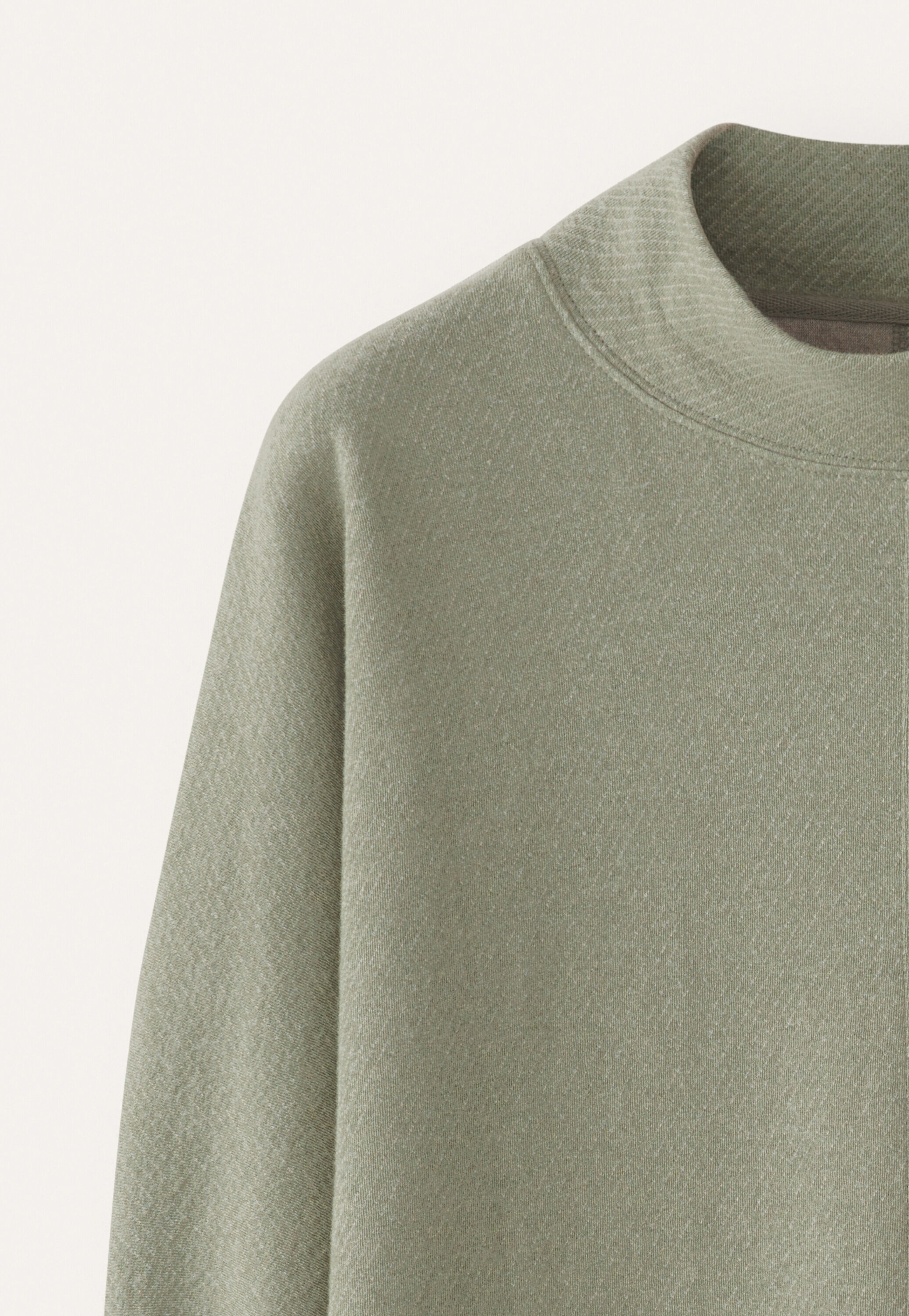 Sweatshirt mit Falten&auml;rmeln