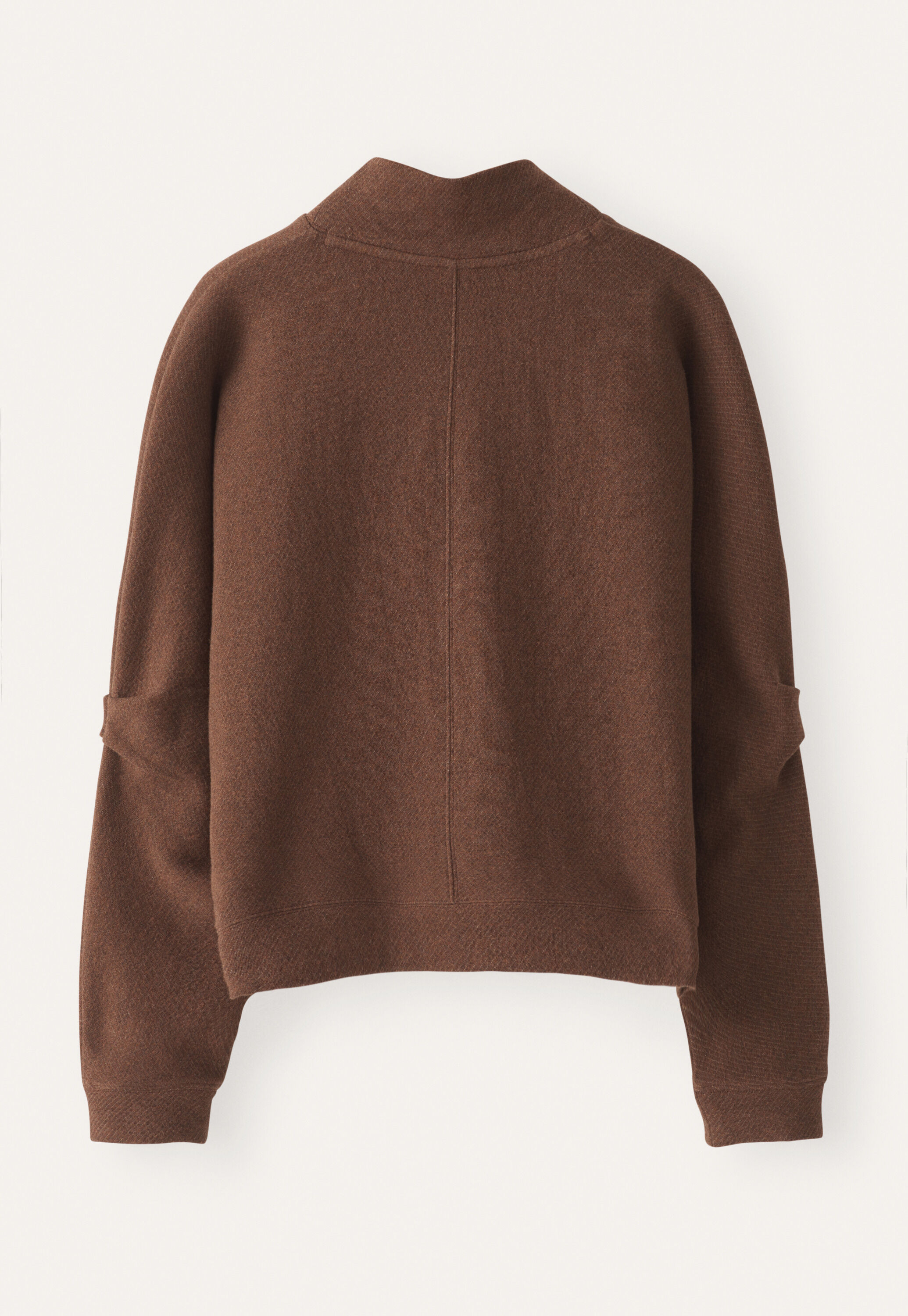 Sweatshirt mit Falten&auml;rmeln
