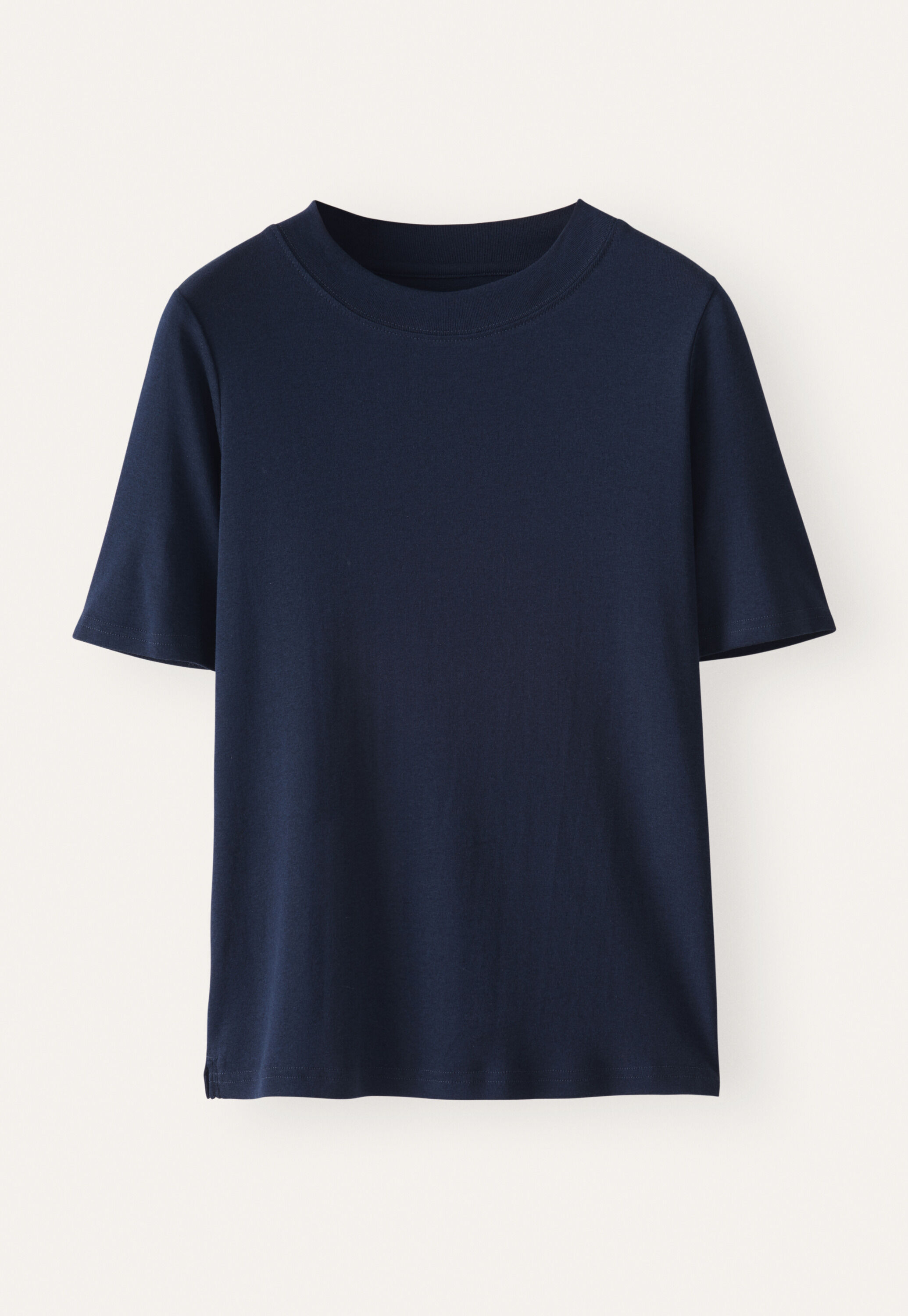 T-Shirt aus Seide und Baumwolle