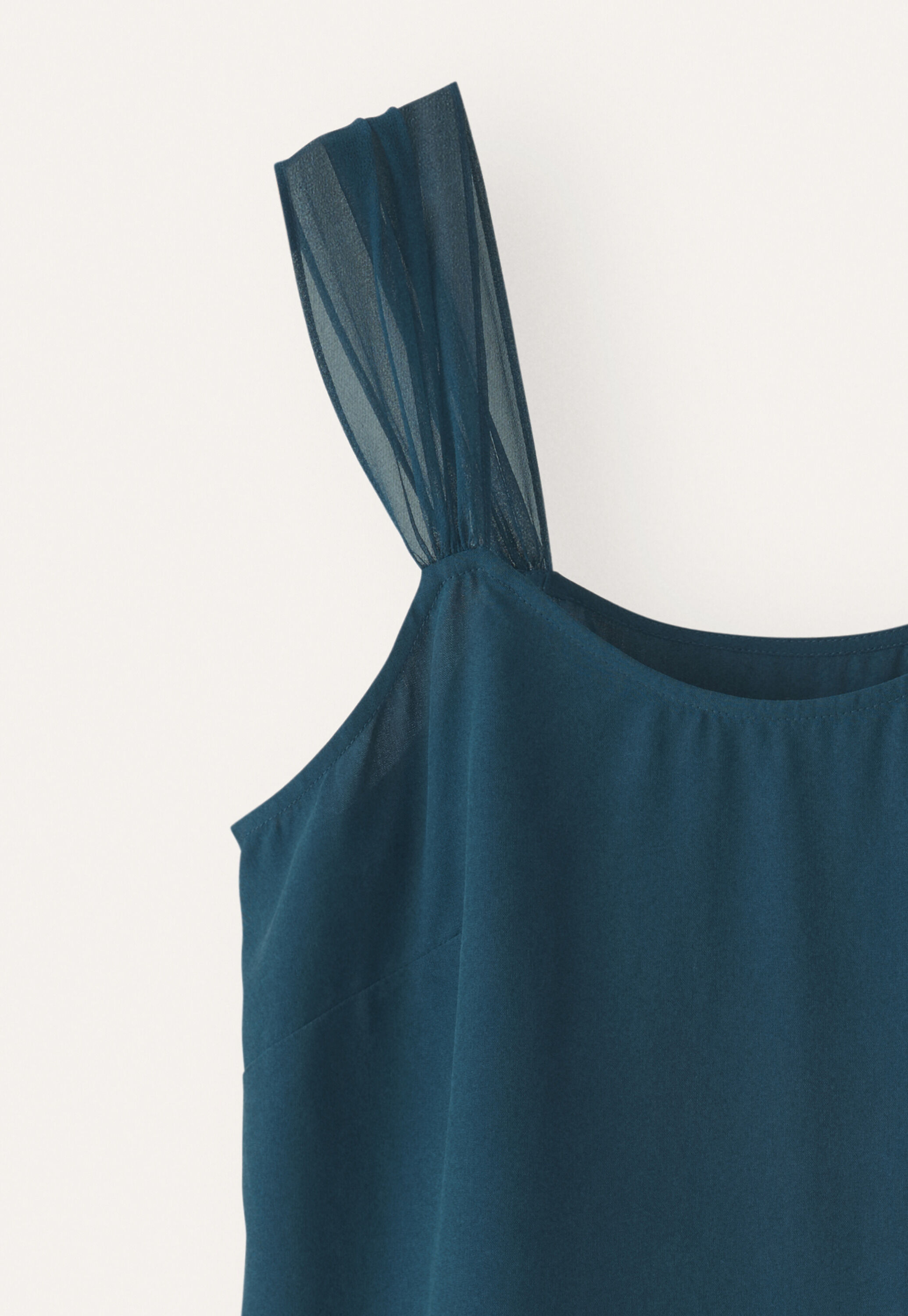 Camisole mit Chiffontr&auml;gern