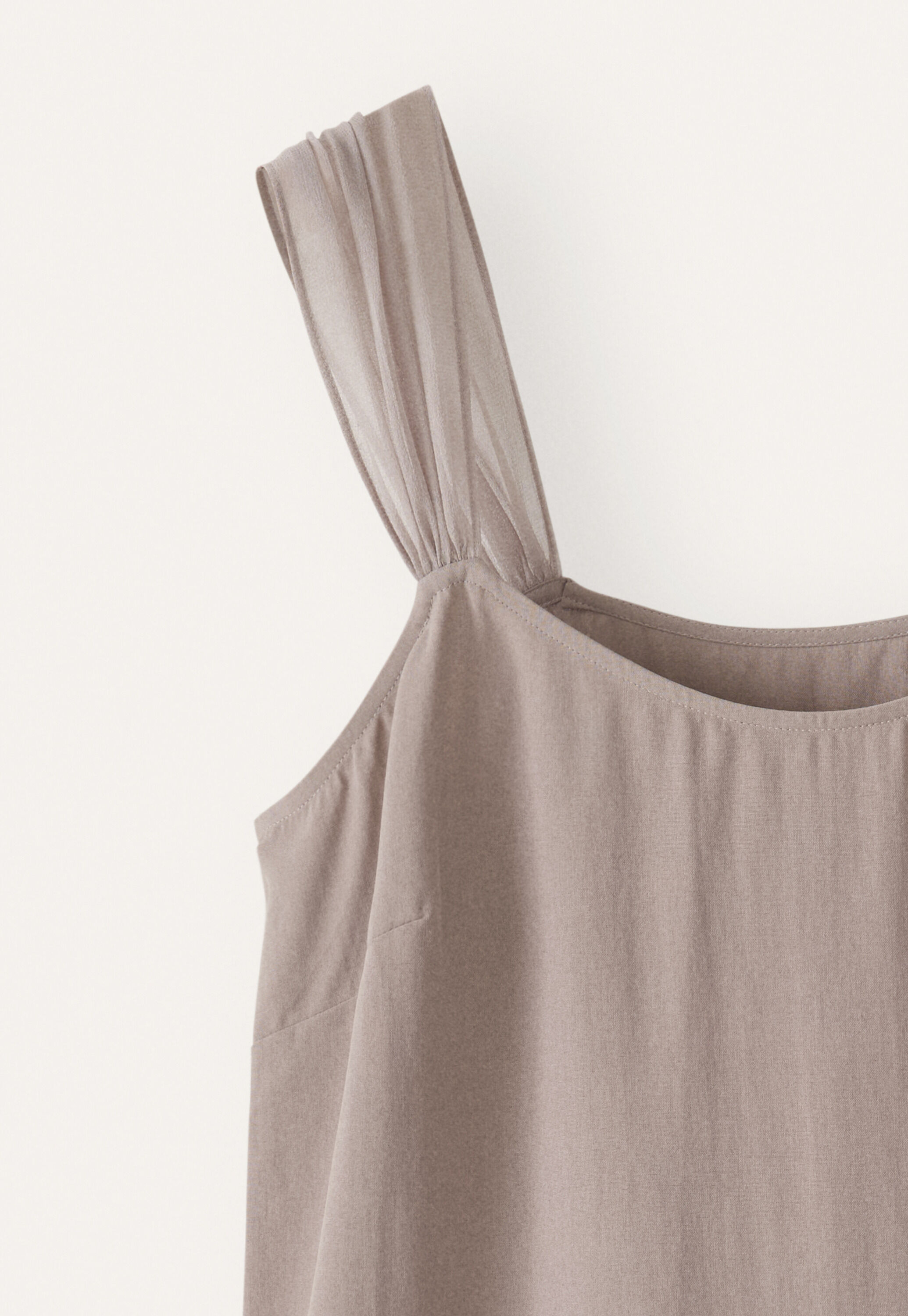 Camisole mit Chiffontr&auml;gern