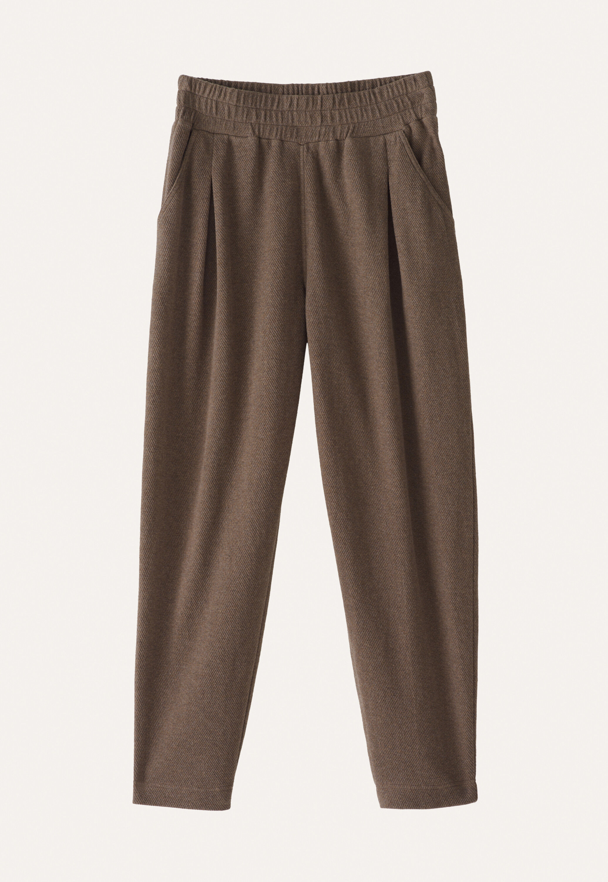 Jersey-Hose, Taupebraun, large