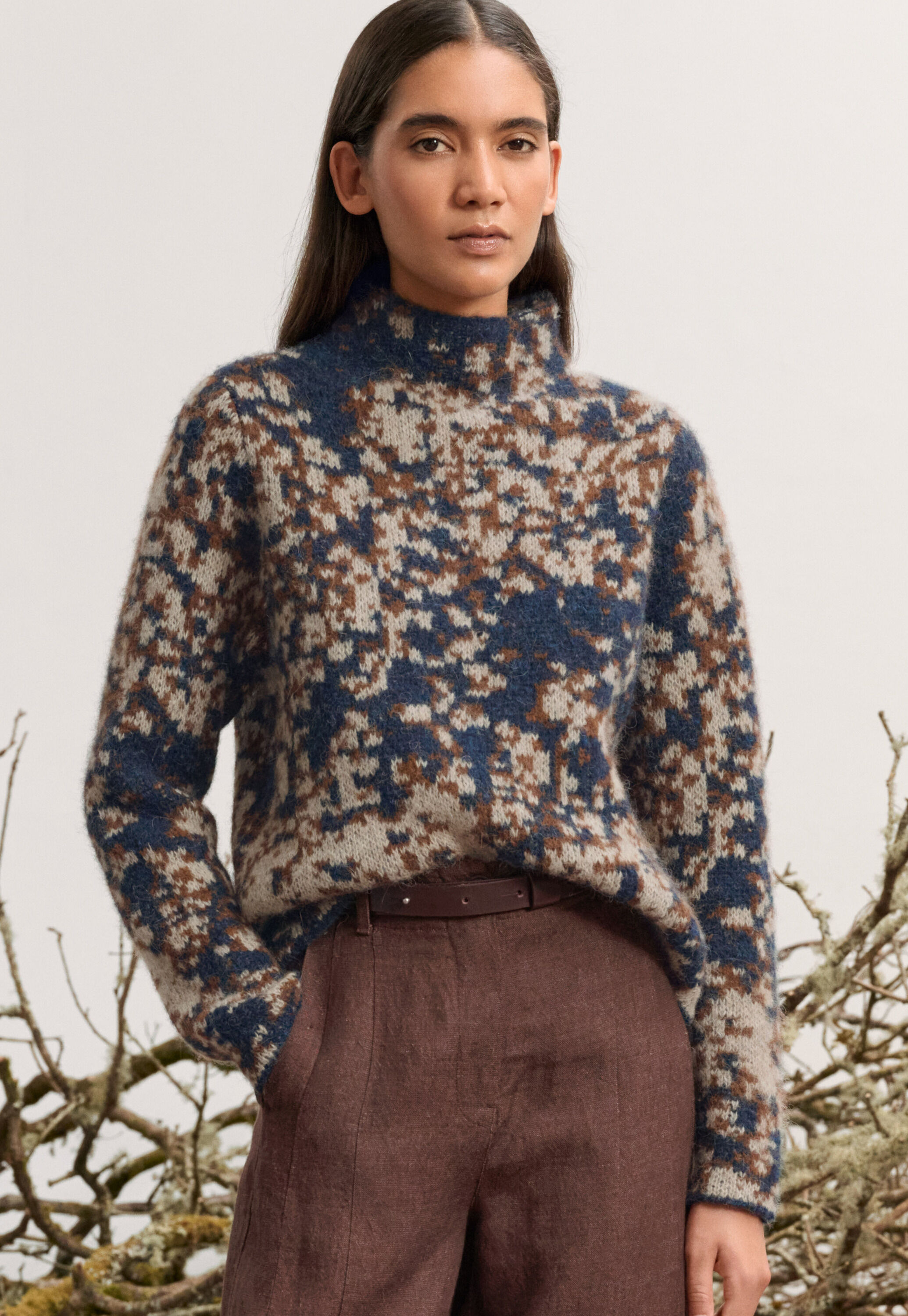 Jacquardpullover