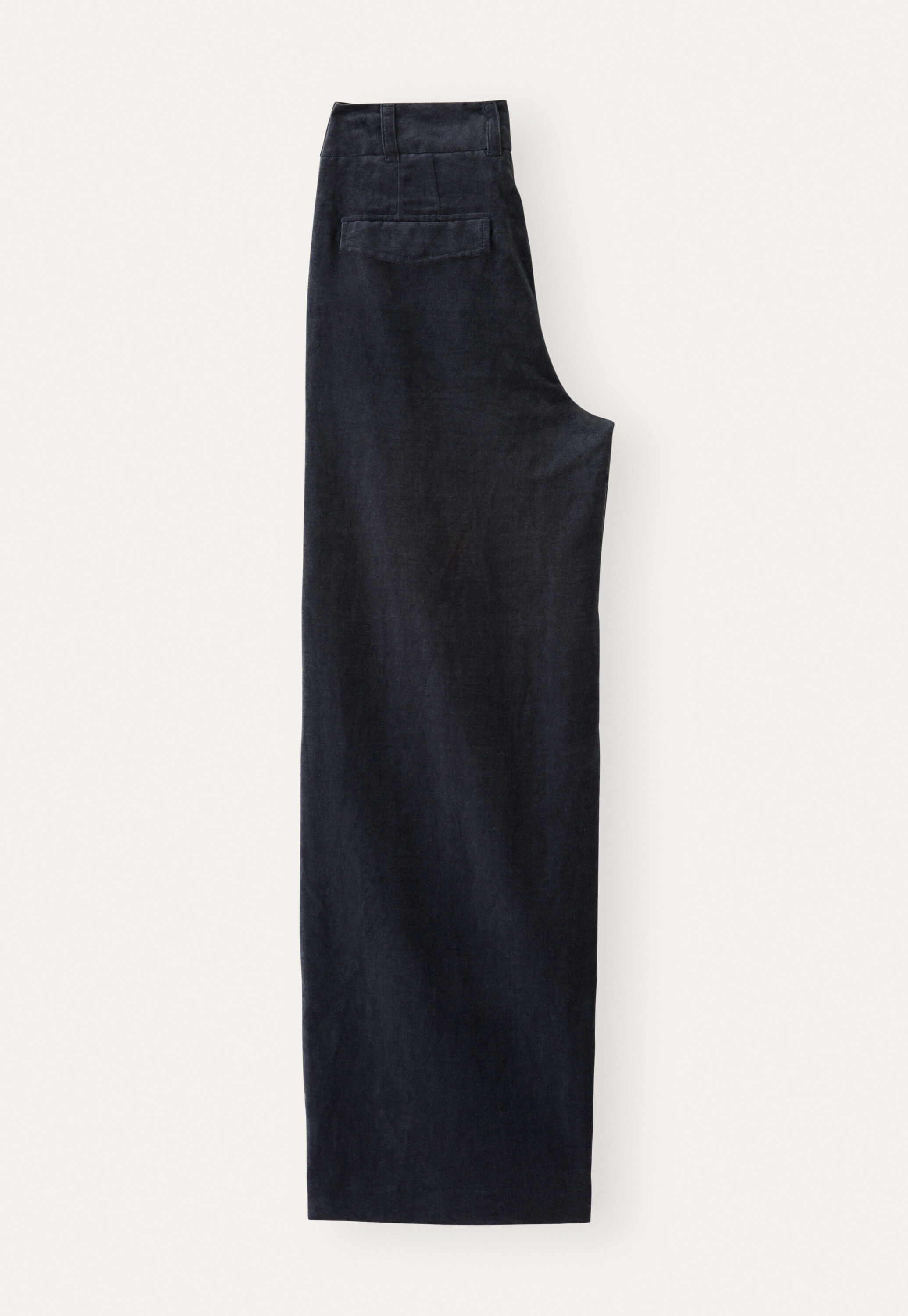 Weitbeinige Samthose