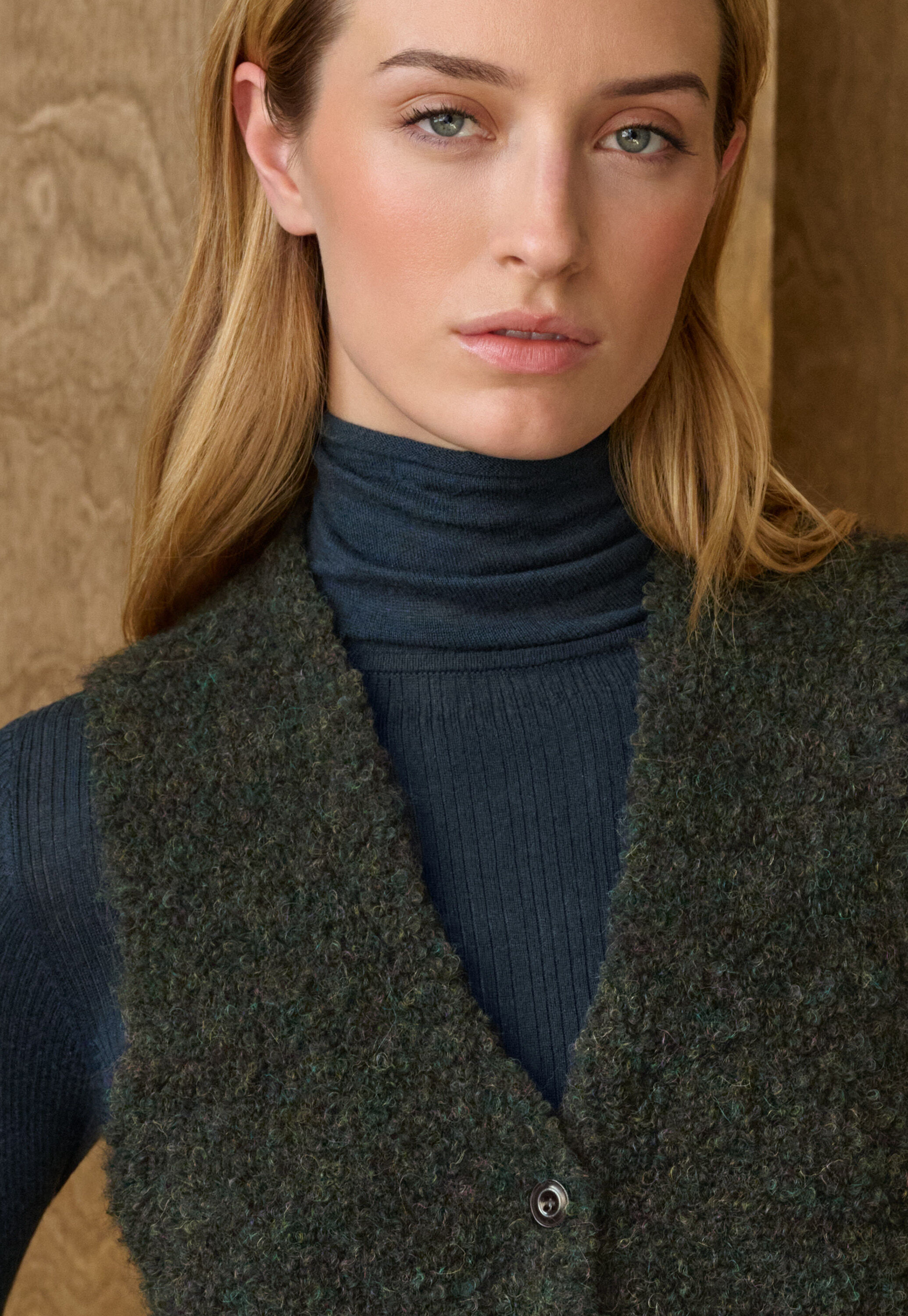 Kariertes Kleid