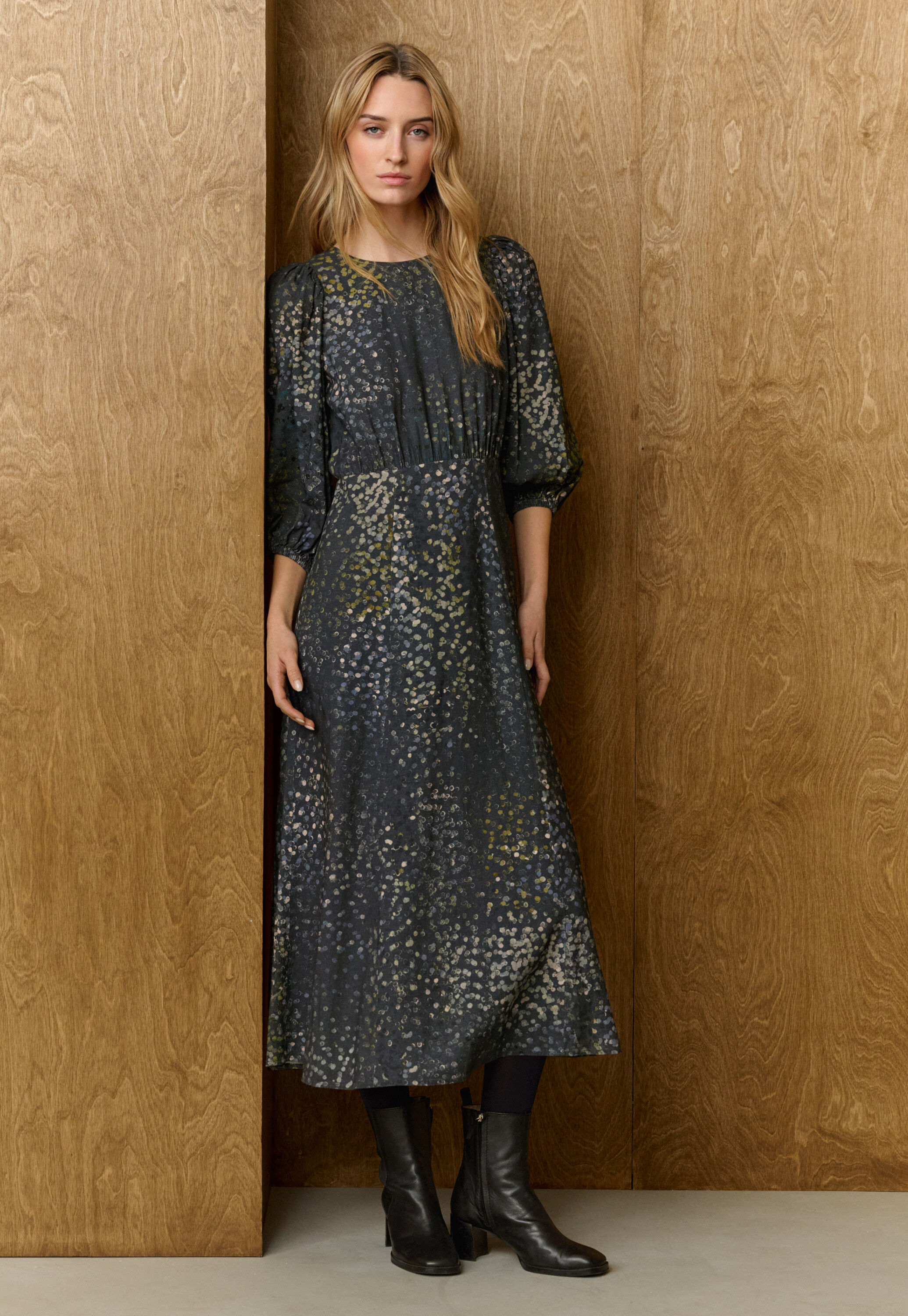 Kariertes Kleid