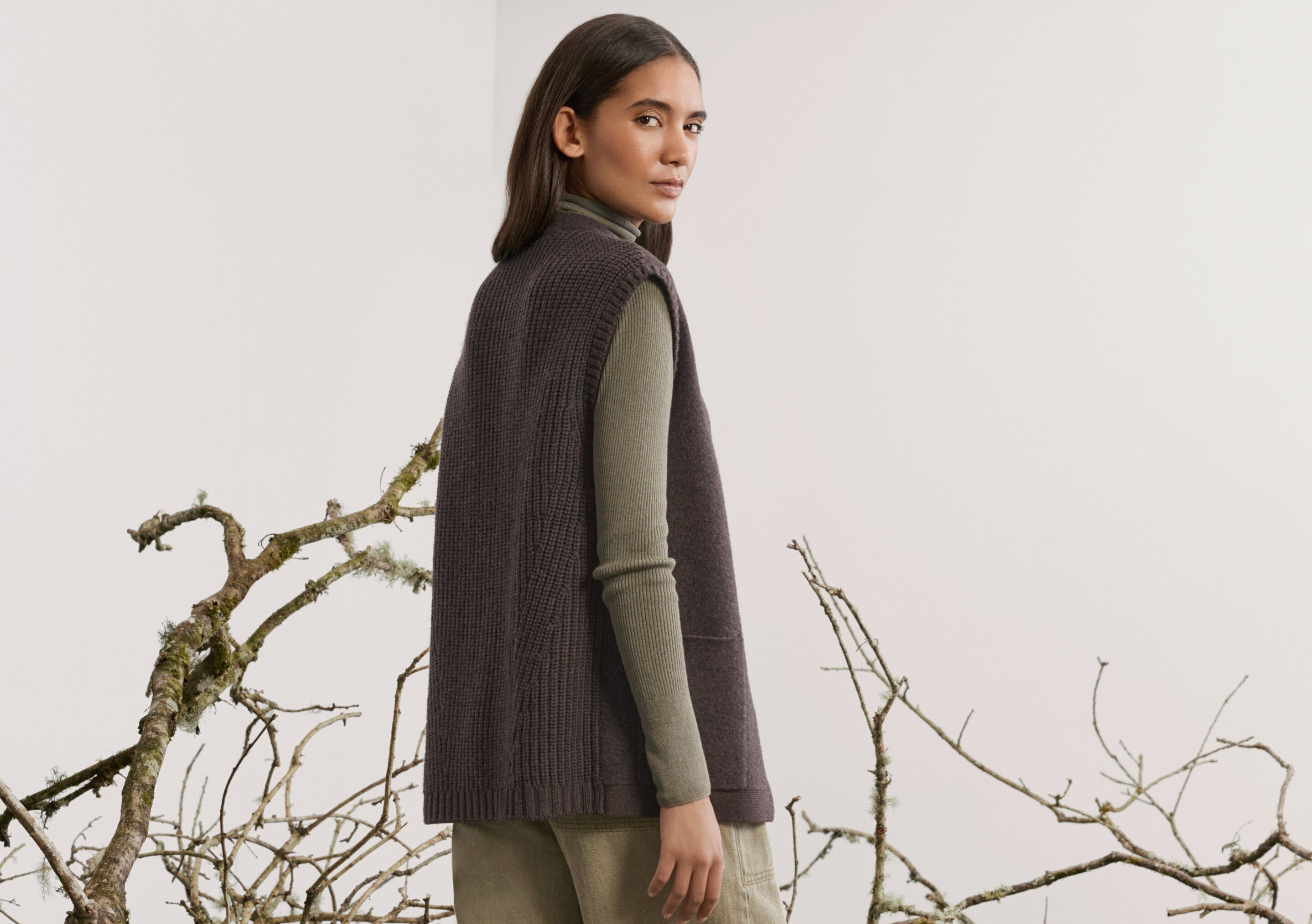 Strickgilet