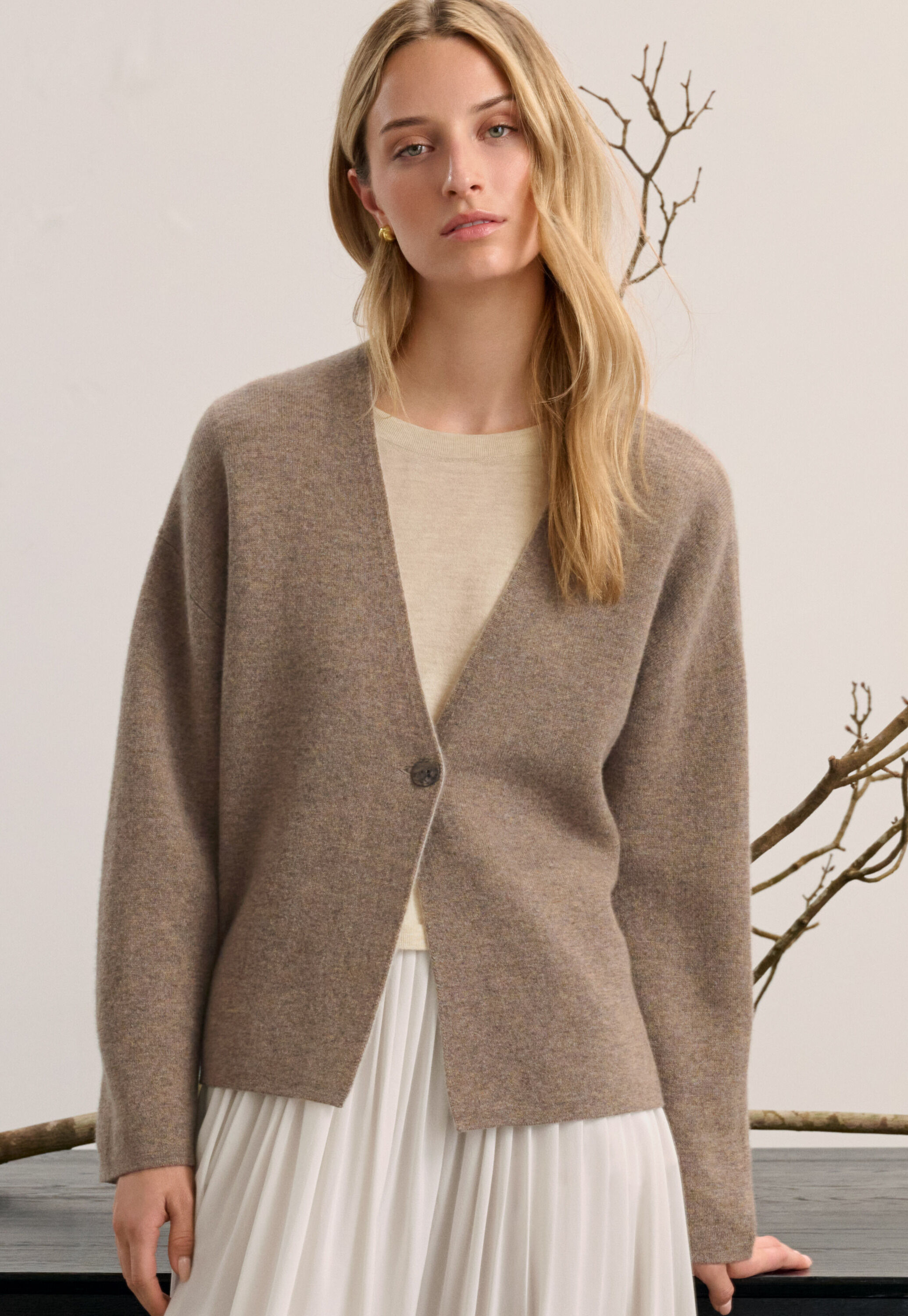 Durchgekn&ouml;pfter Pullover