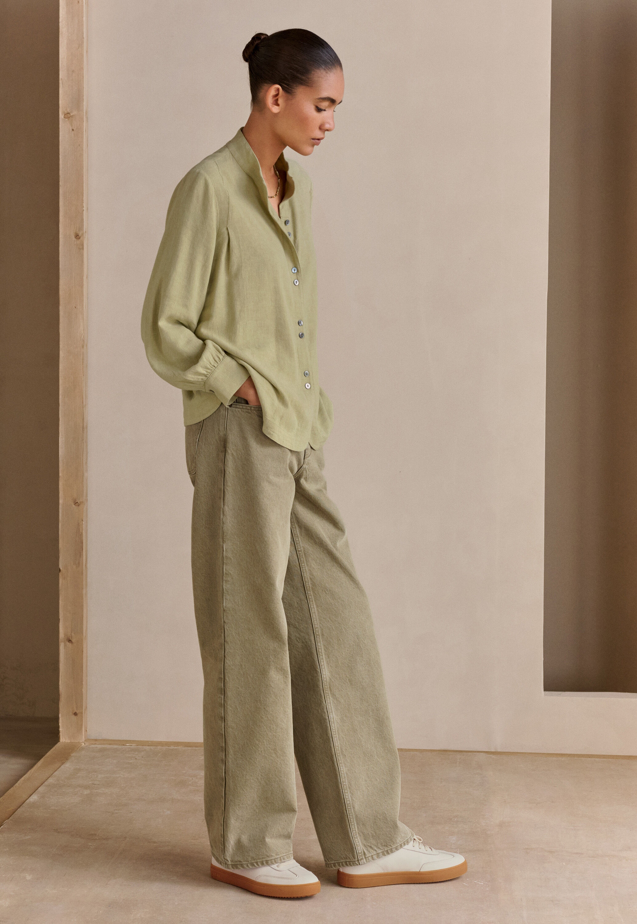 Jeans mit geradem Bein