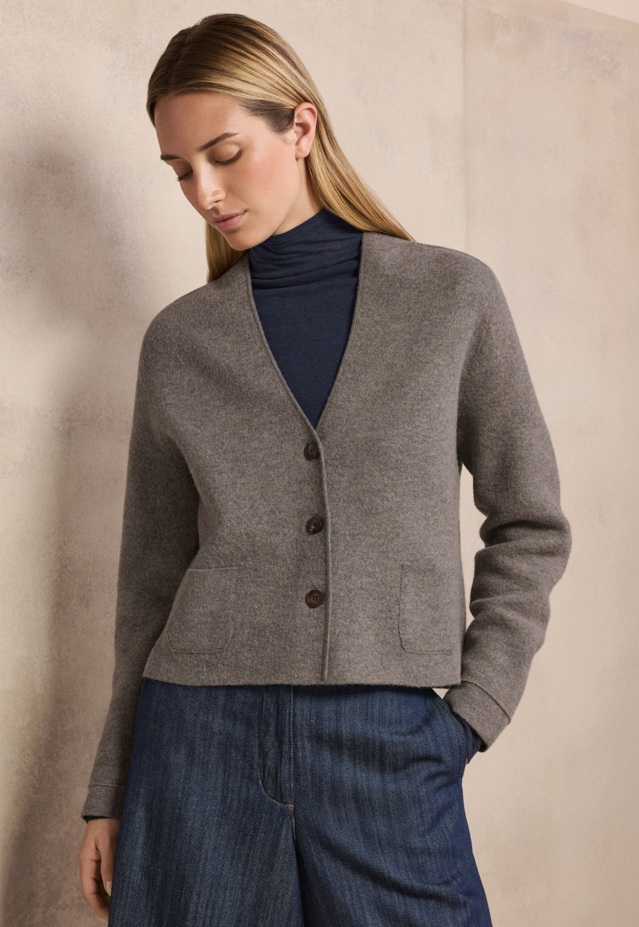 Verschlussloser Cardigan