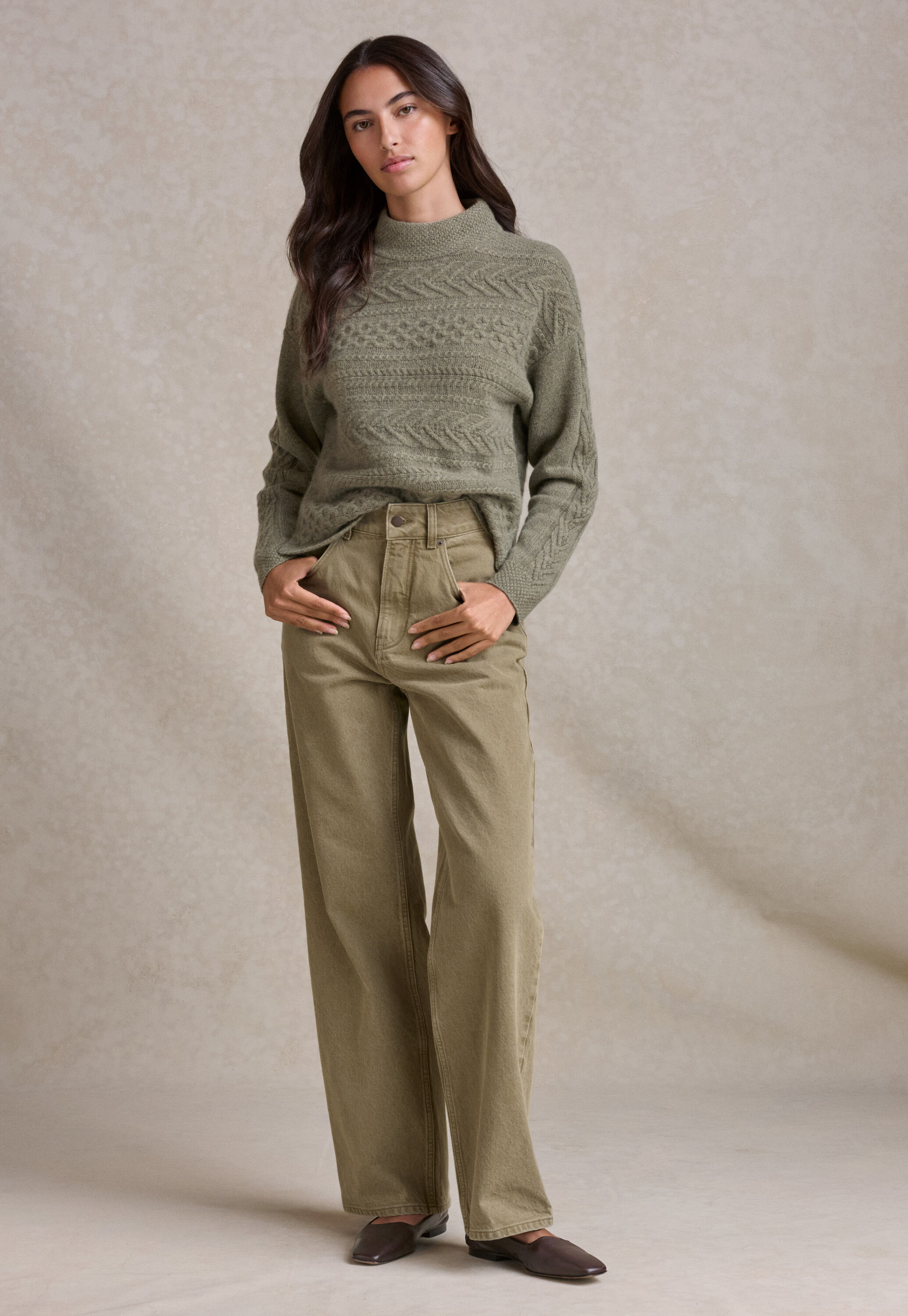 Jeans mit geradem Bein