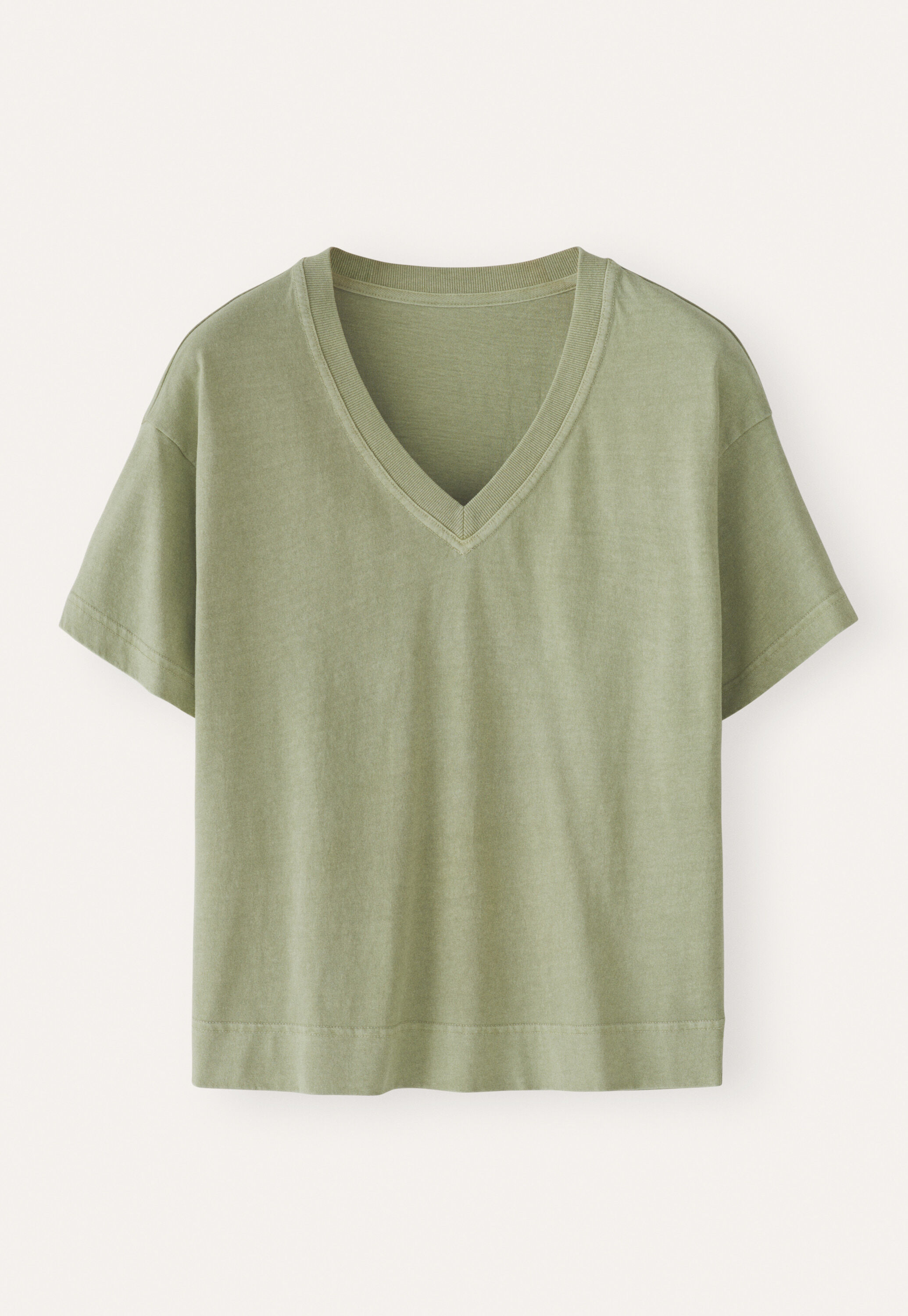 T-Shirt mit V-Ausschnitt