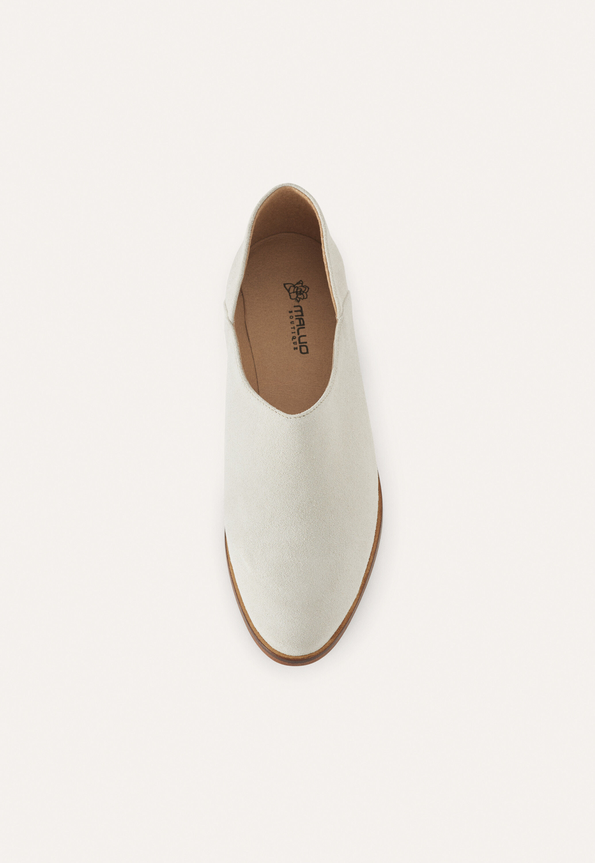 Wildleder-Loafer, Stein, large