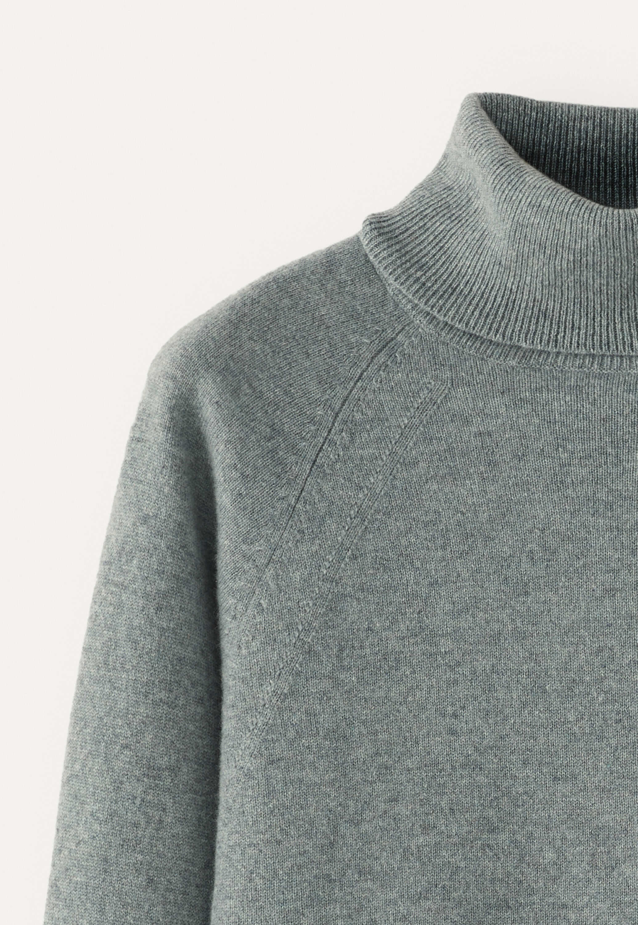 Rollkragenpullover, Lagune, large