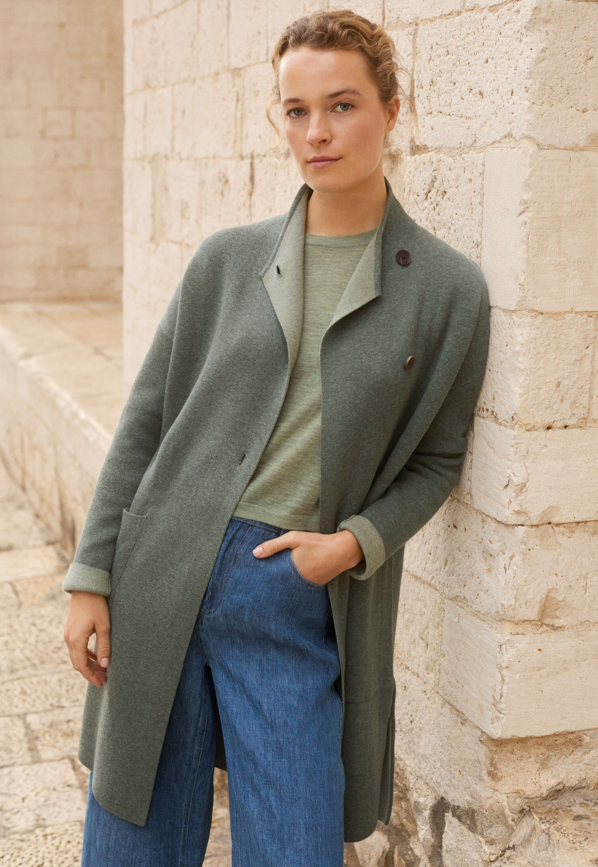 Verschlussloser Cardigan