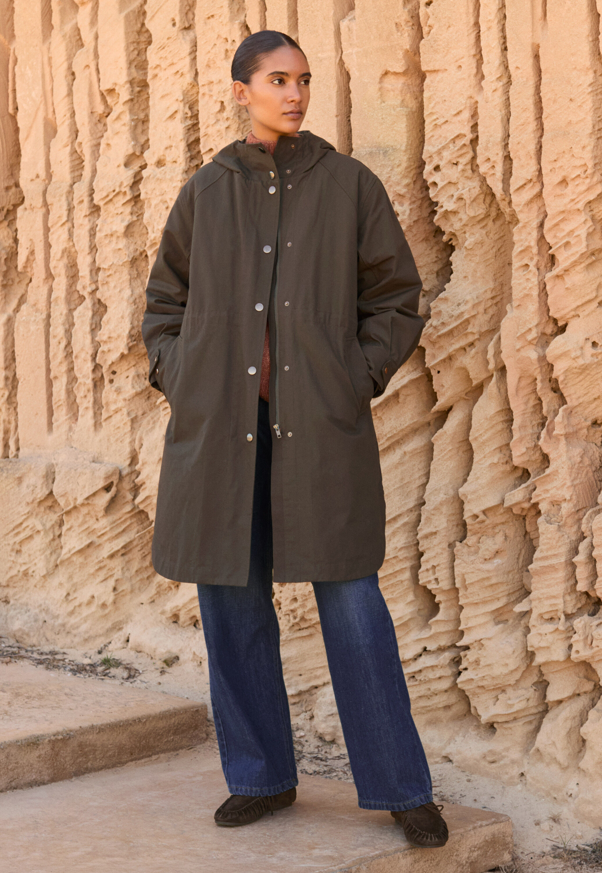 Parka mit Kapuze