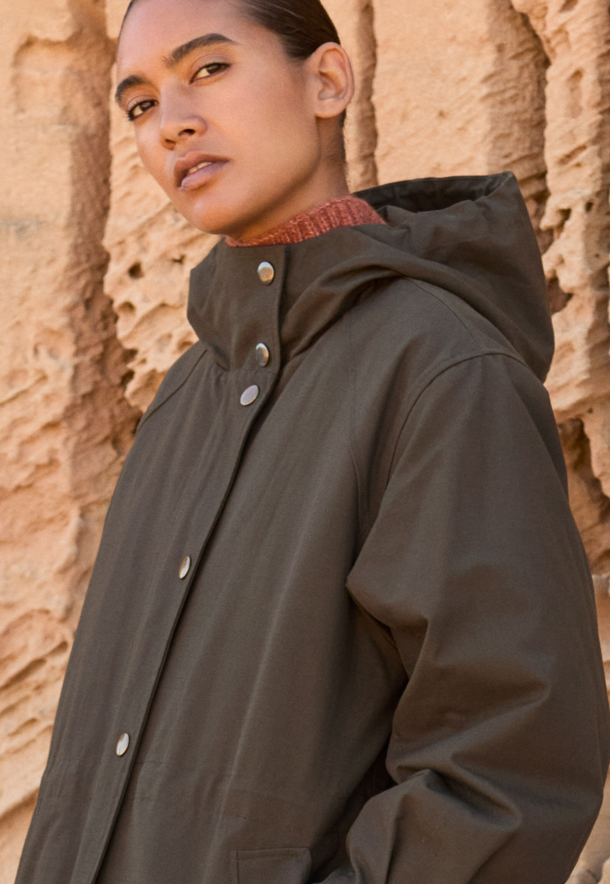 Parka mit Kapuze