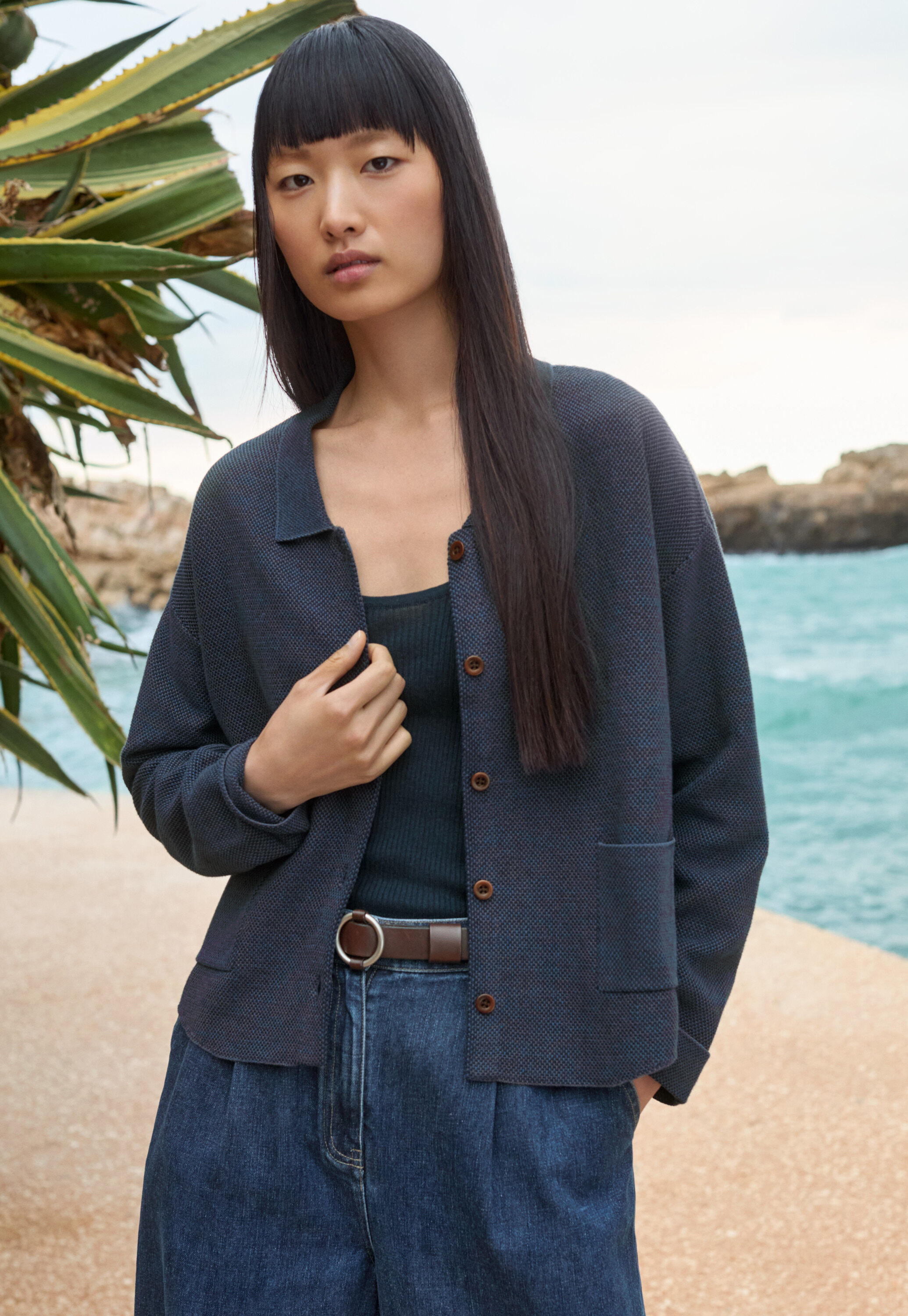 Verschlussloser Cardigan