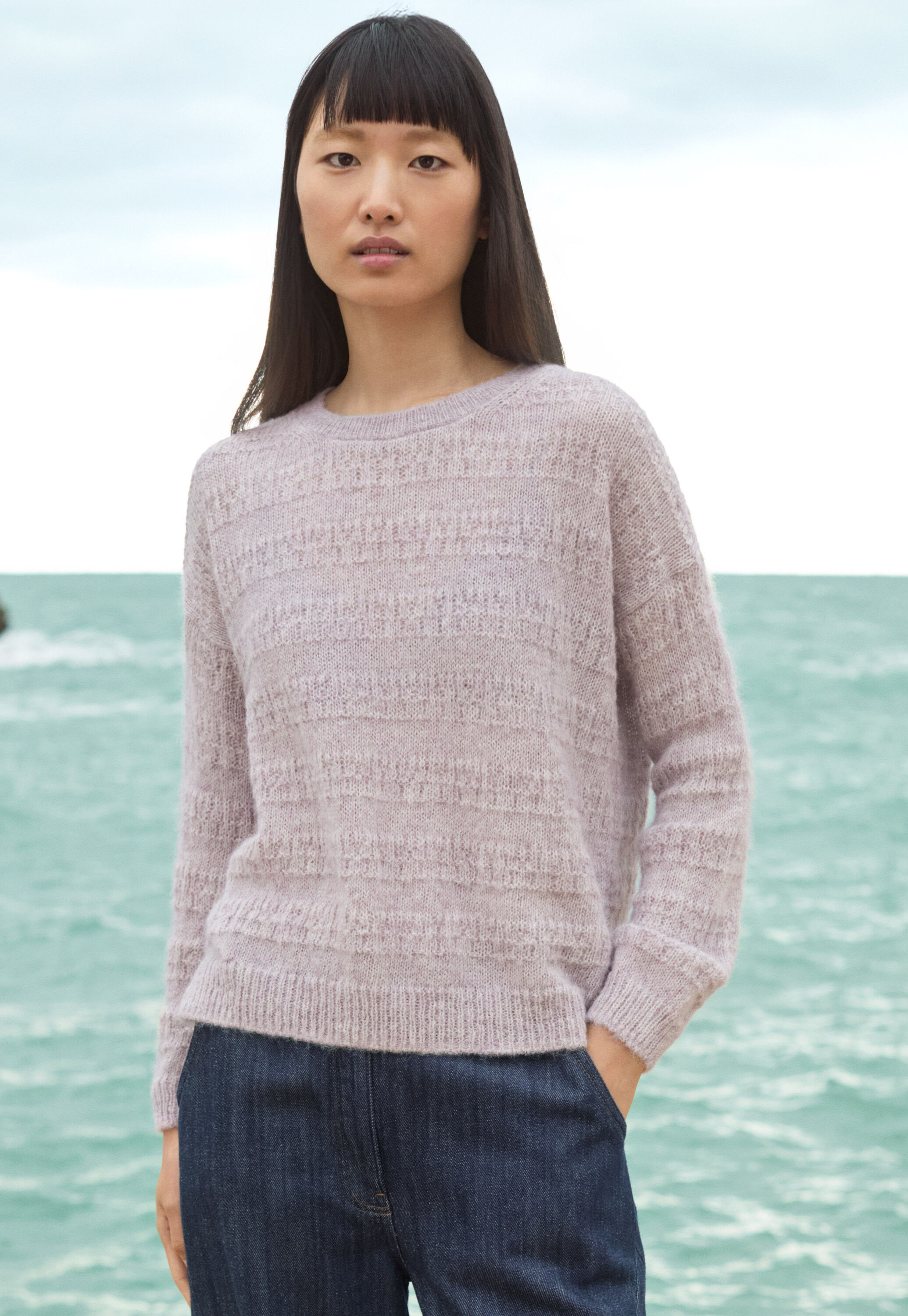 Pullover mit Rundhalsausschnitt
