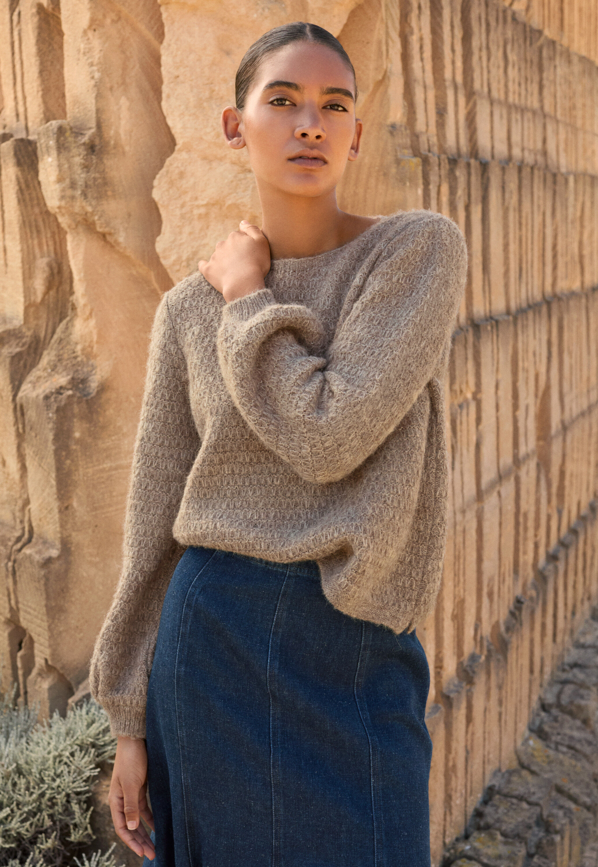Pullover mit Rundhalsausschnitt