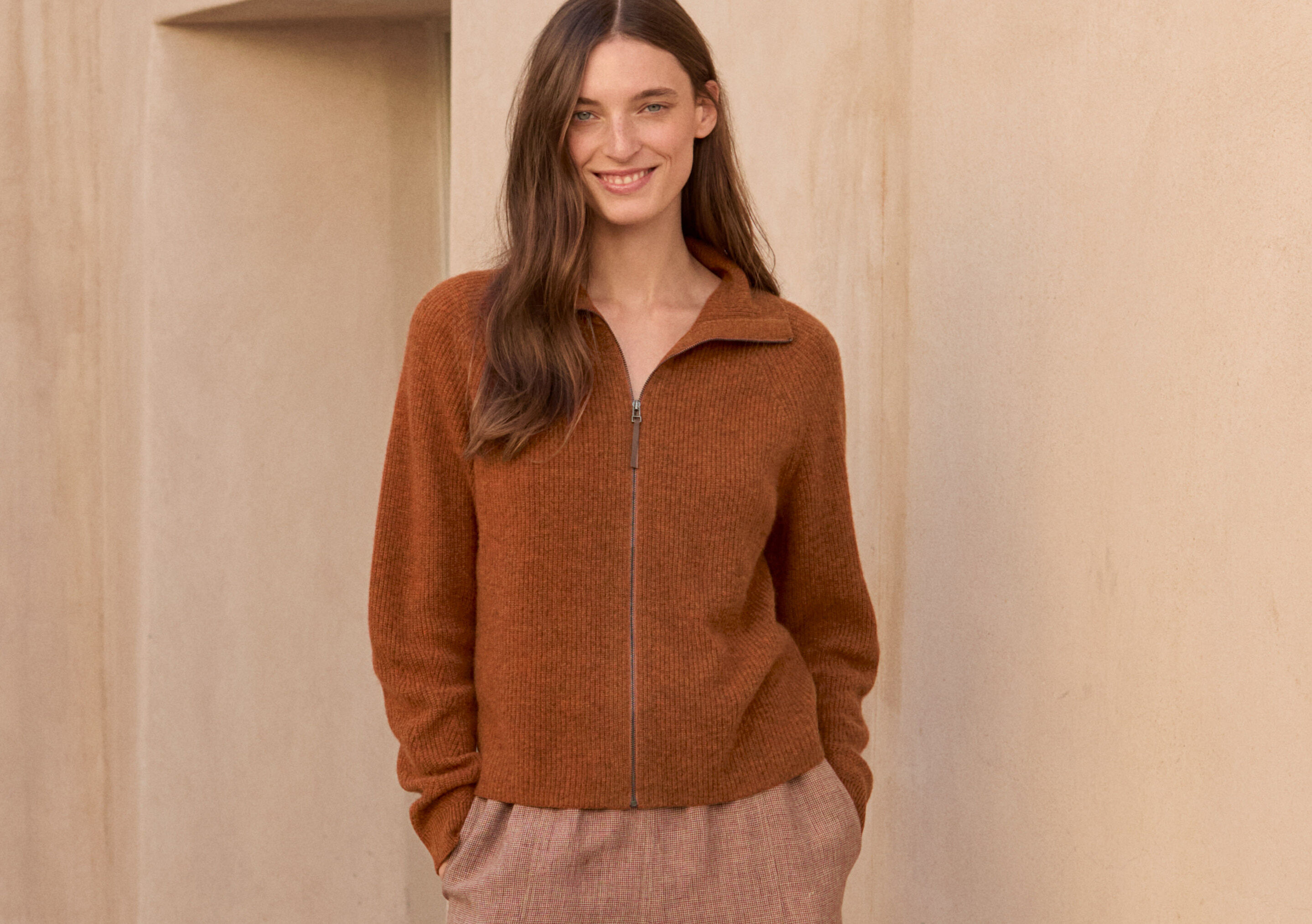 Cardigan mit Rei&szlig;verschluss