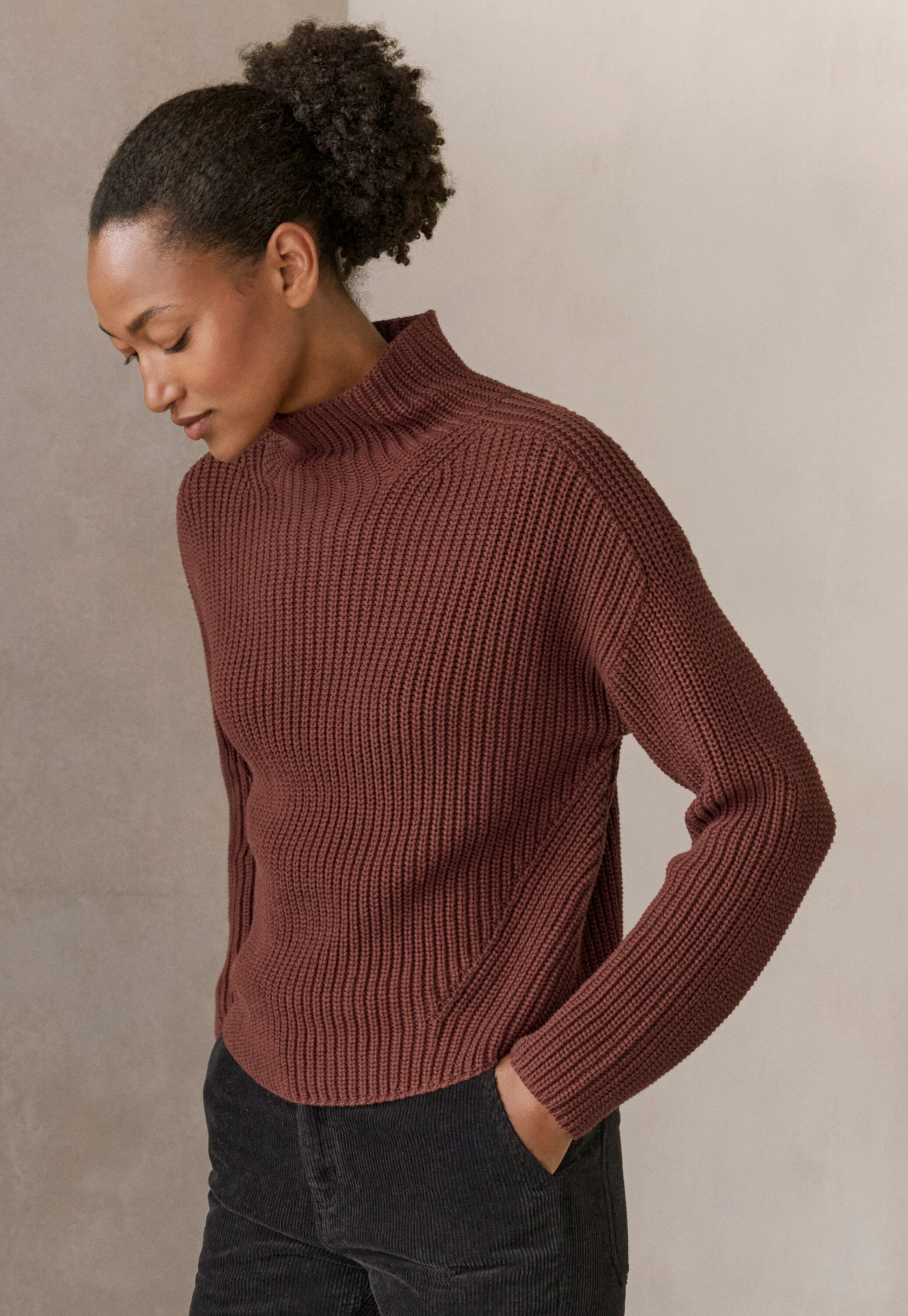 Rollkragenpullover