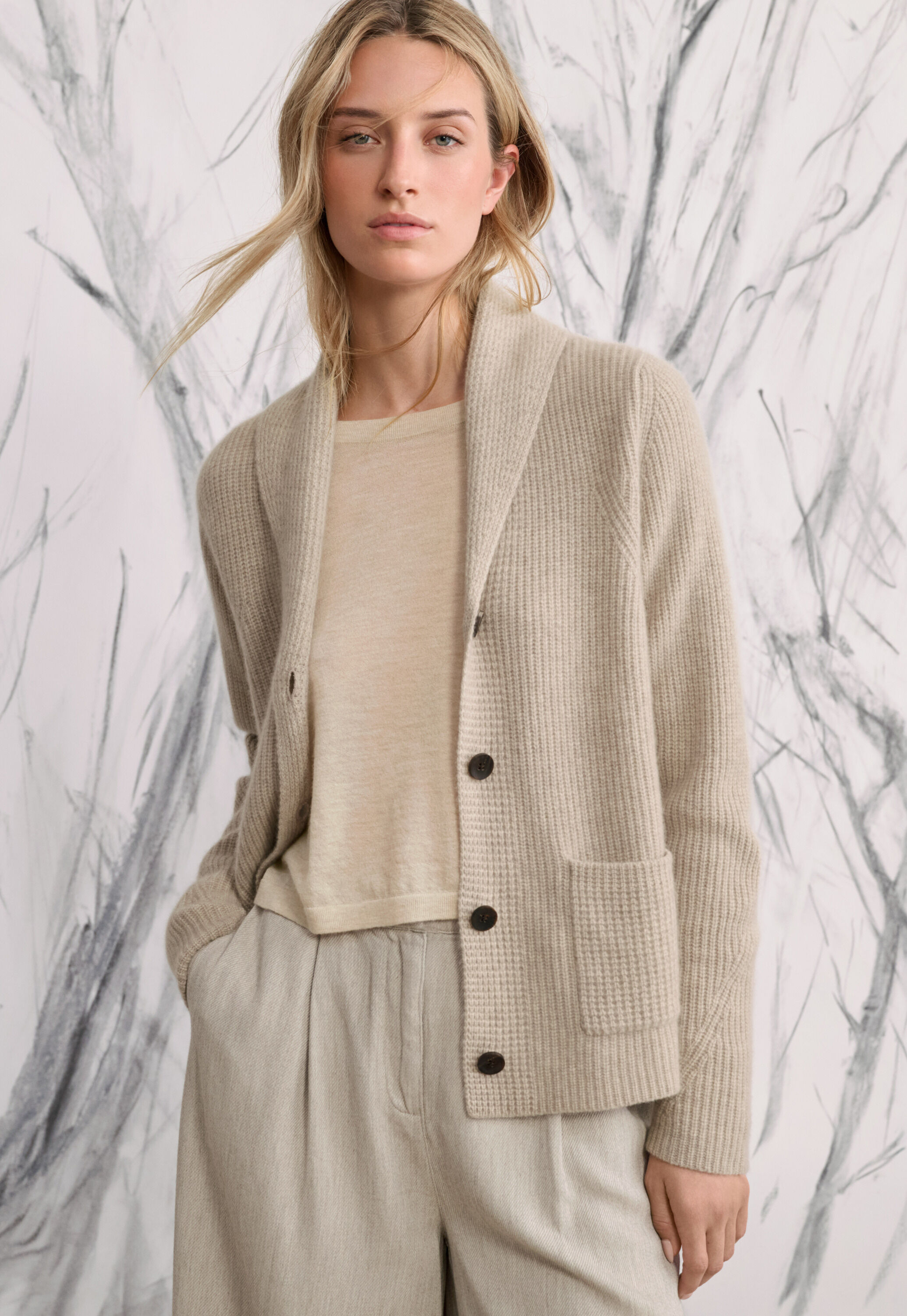 Durchgekn&ouml;pfter Pullover