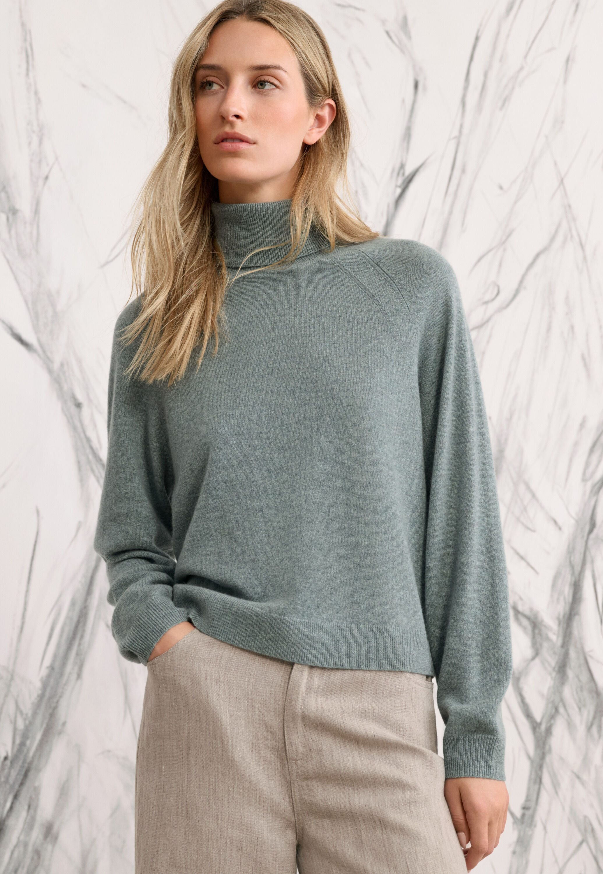 Rollkragenpullover