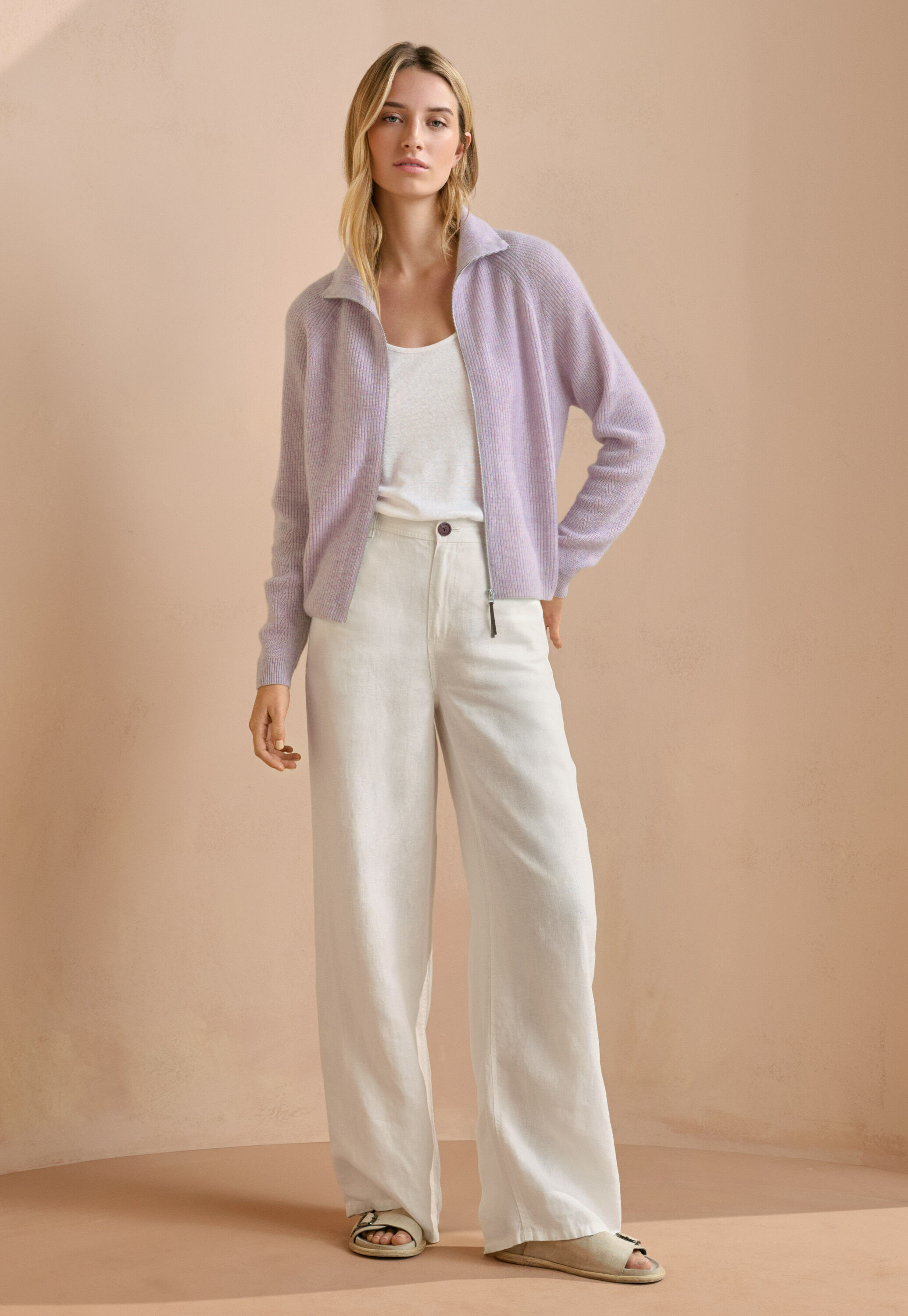 Cardigan mit Rei&szlig;verschluss