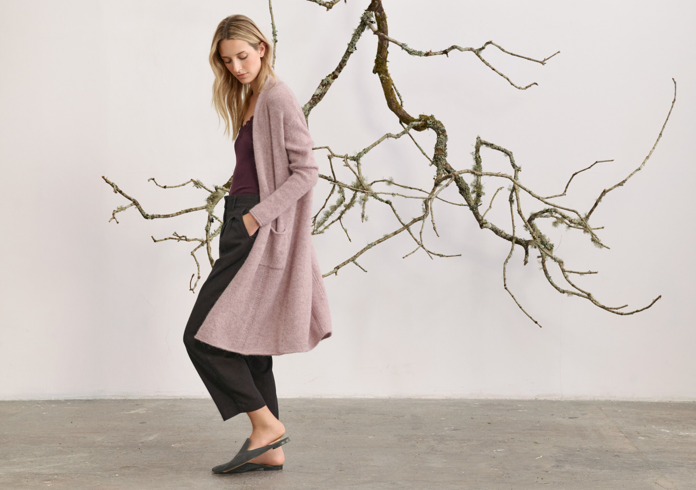 Verschlussloser Cardigan