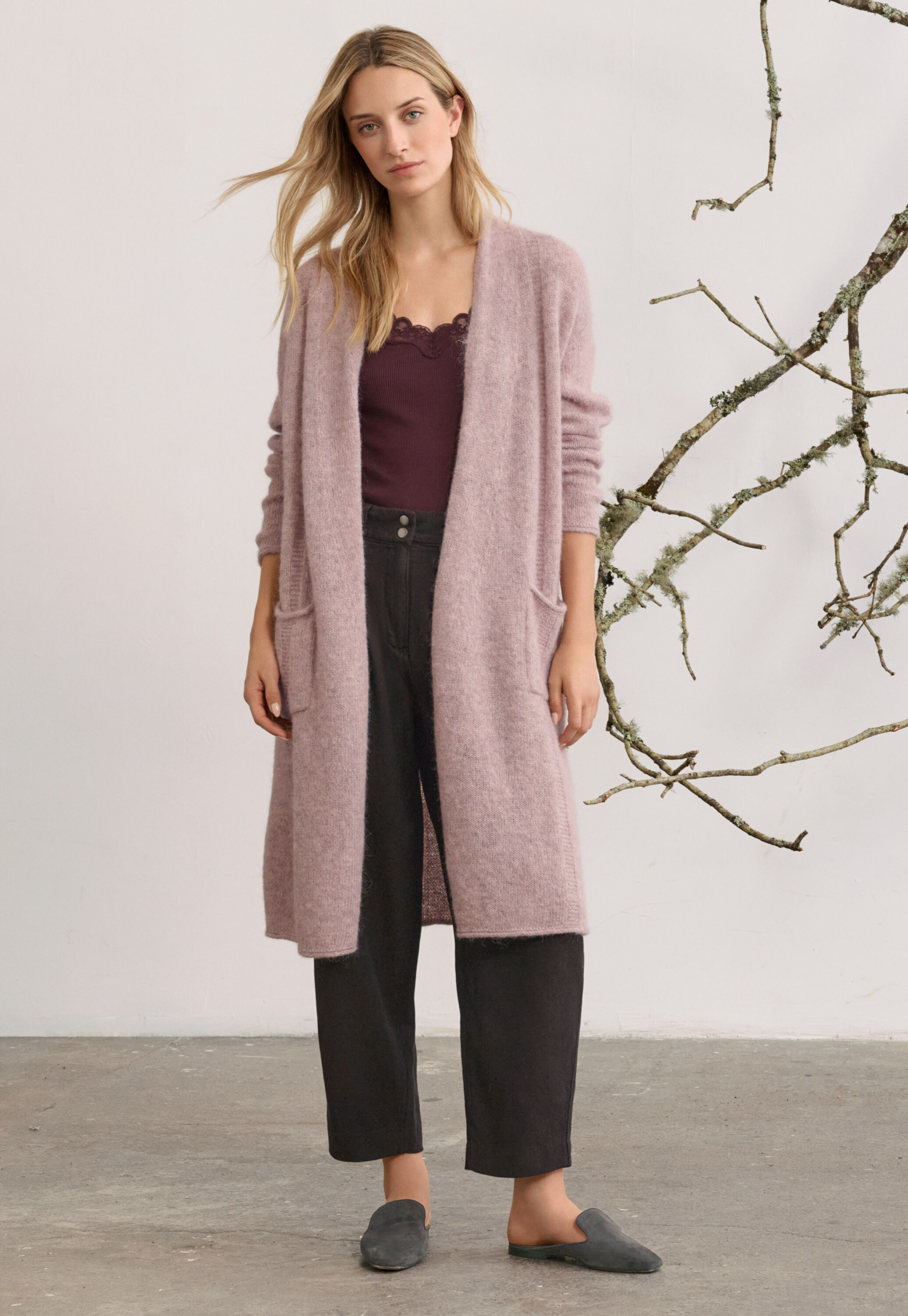 Verschlussloser Cardigan