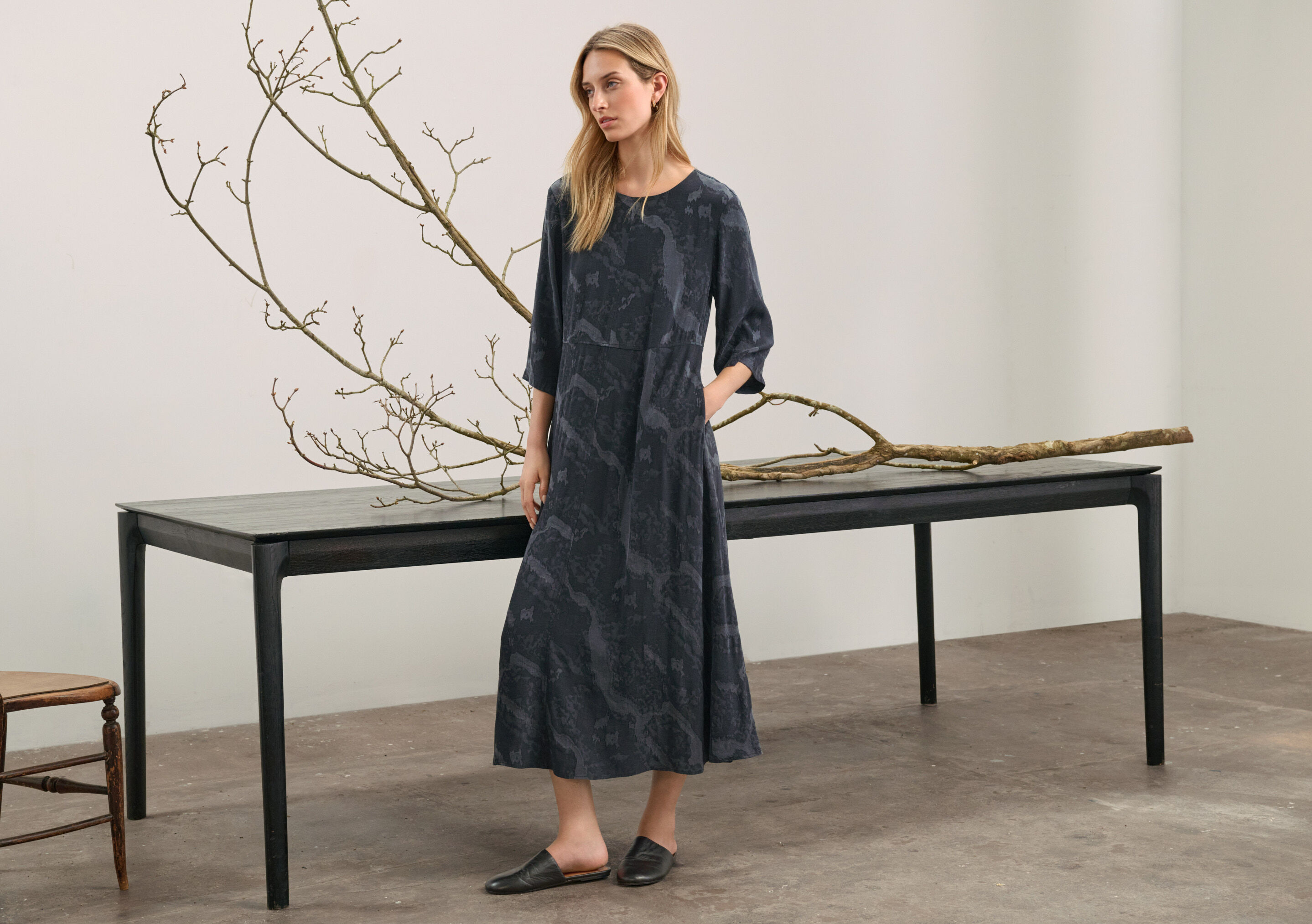 Jacquardkleid