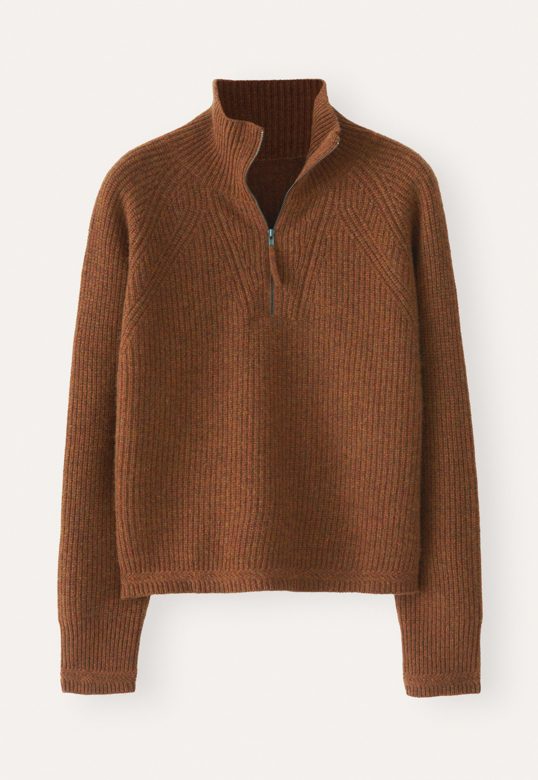 Pullover mit Frontrei&szlig;verschluss