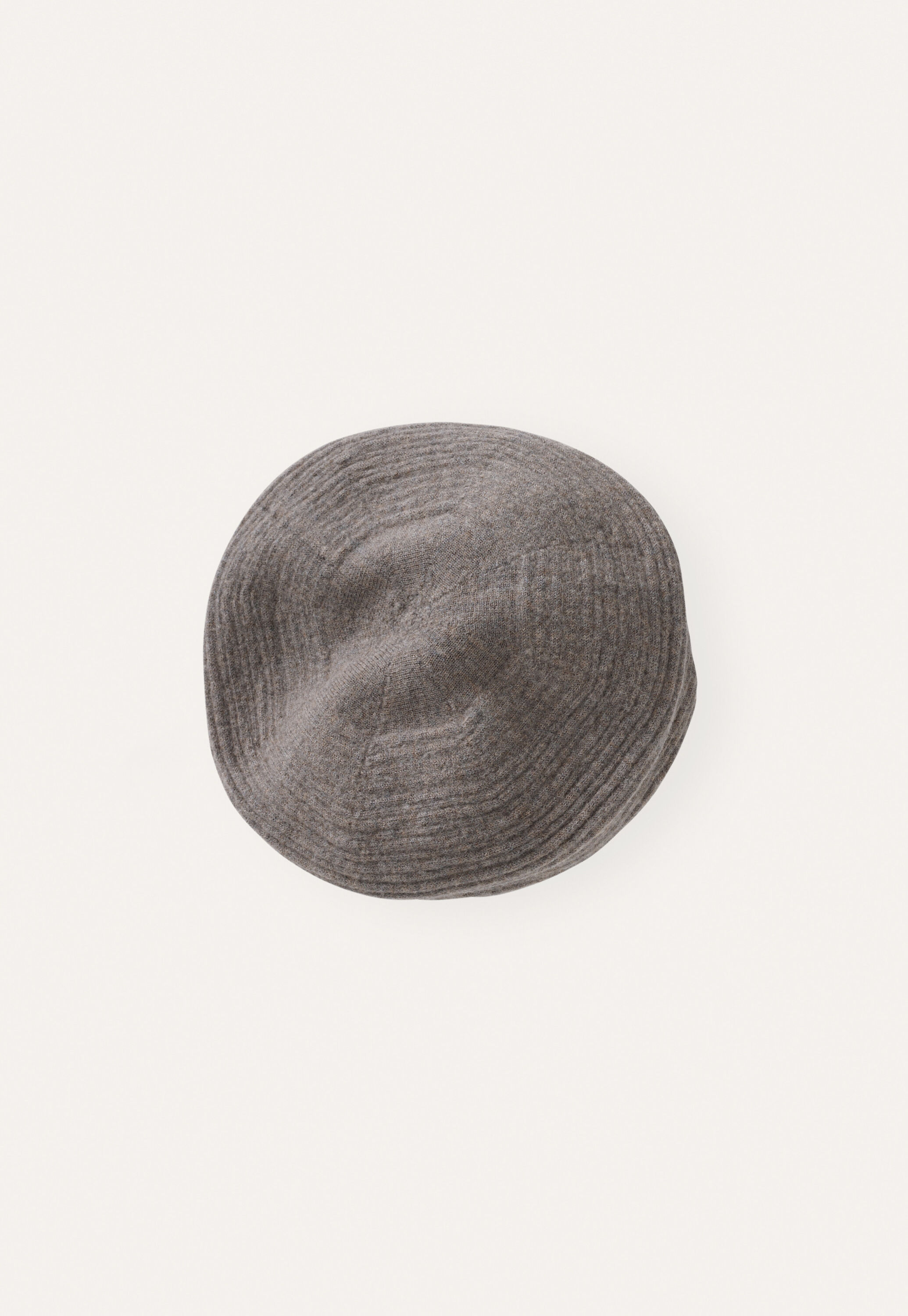 Strick-Barett, Taupe-Braun, large