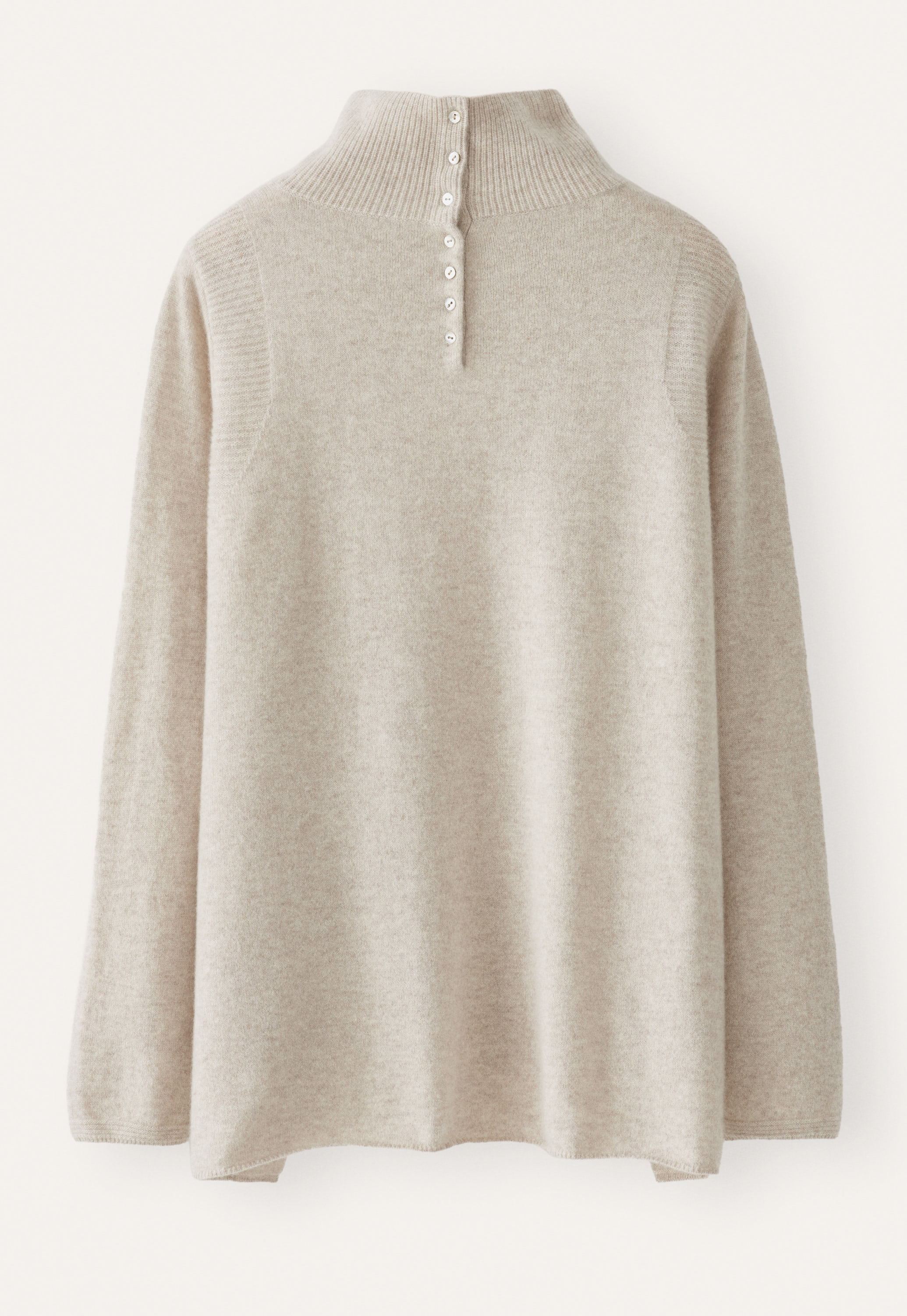 Pullover mit Trichterkragen