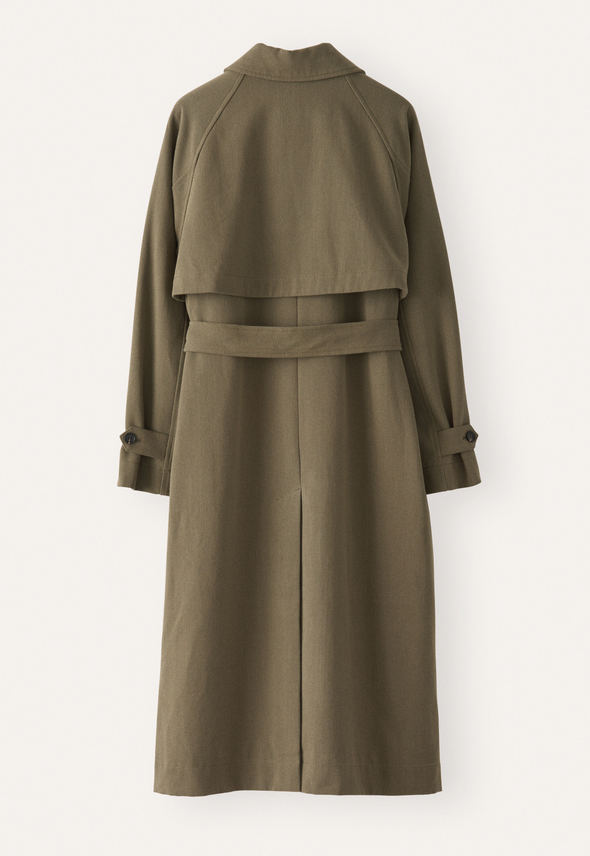 Trenchcoat aus Baumwolle, Zartes Khaki, large