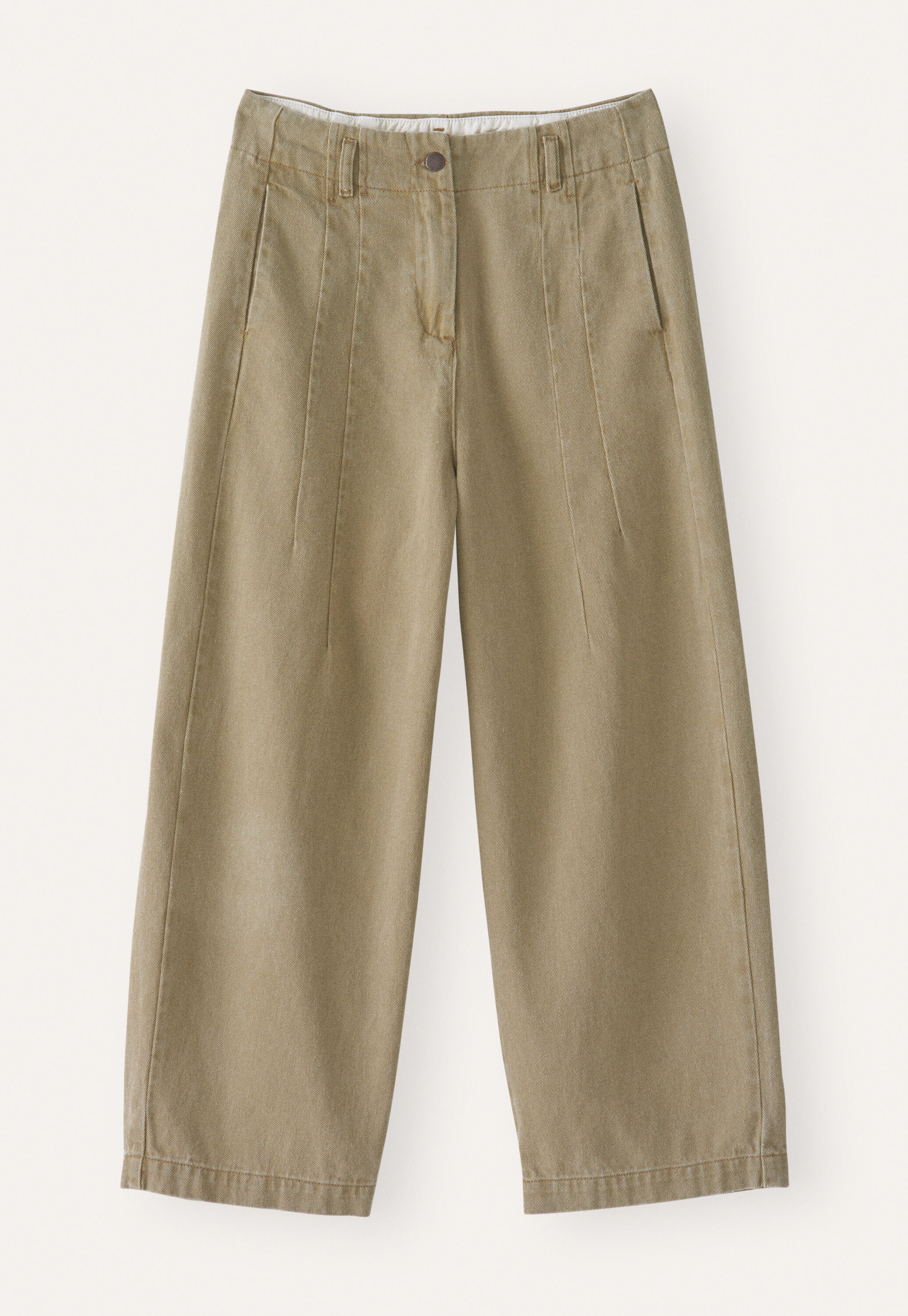 Baumwoll-Jeans mit Abn&auml;hern