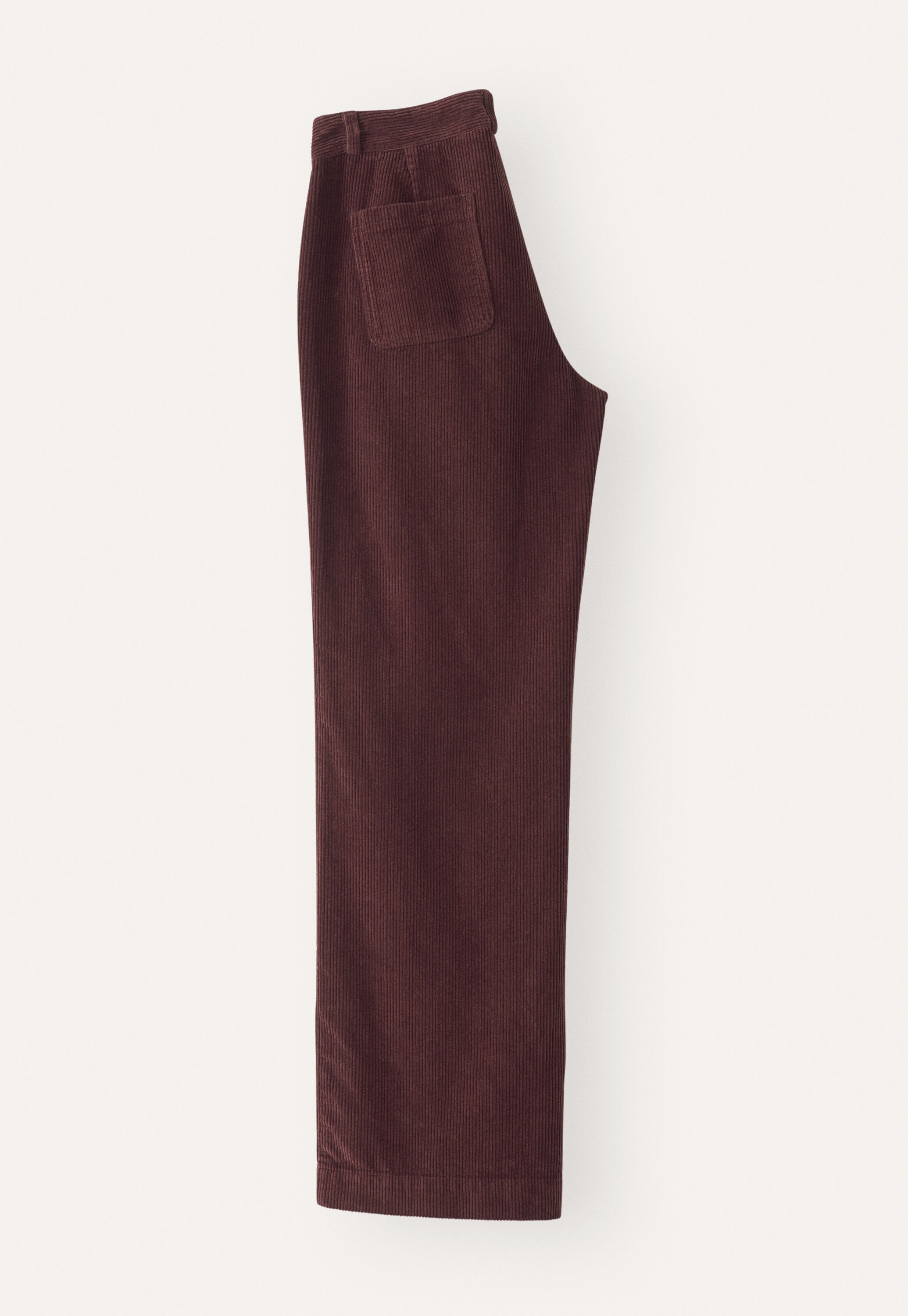 Hose mit weitem Bein, Portwein, large