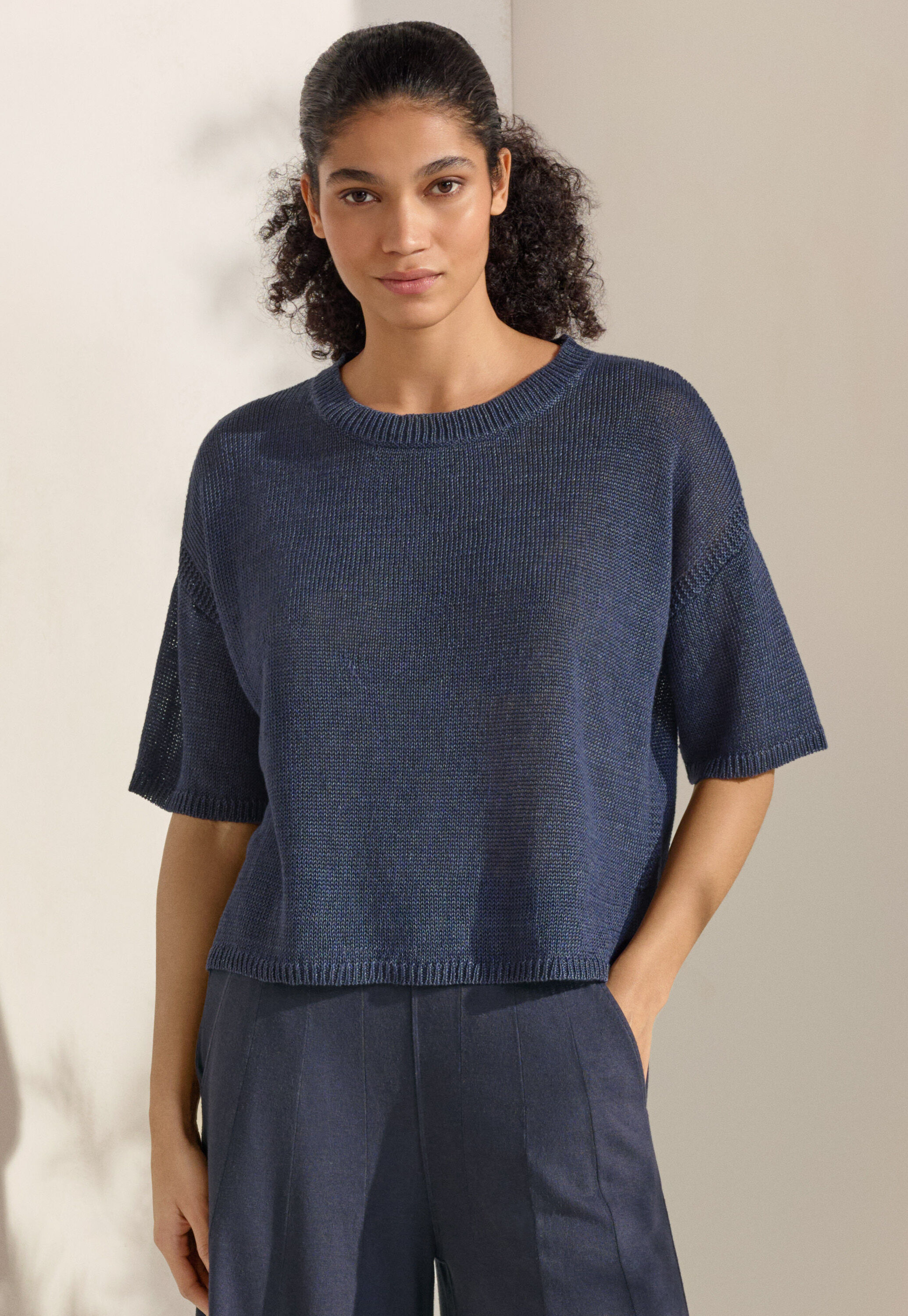 Kurz&auml;rmliger Pullover