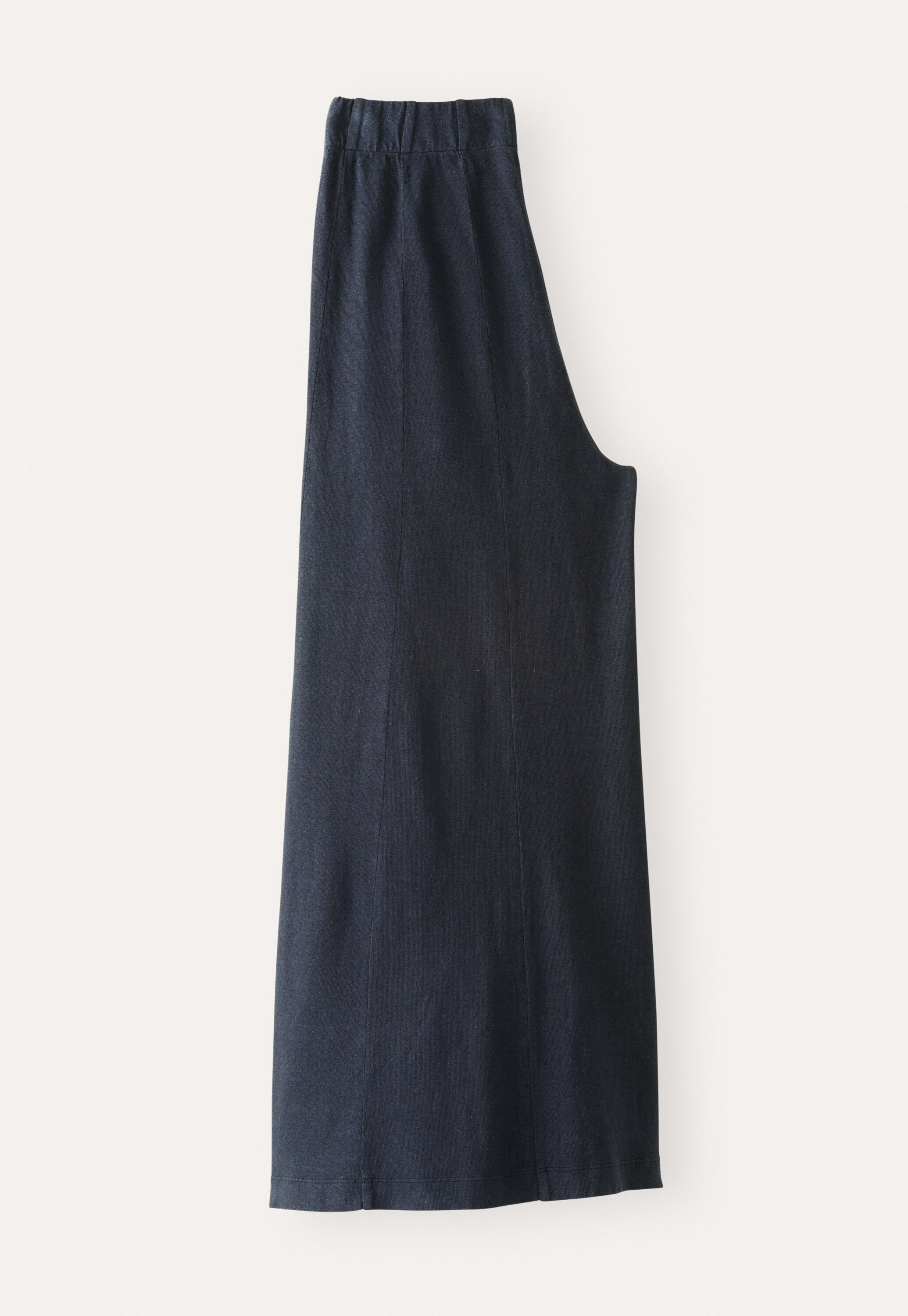 Weitbeinige Jersey-Hose
